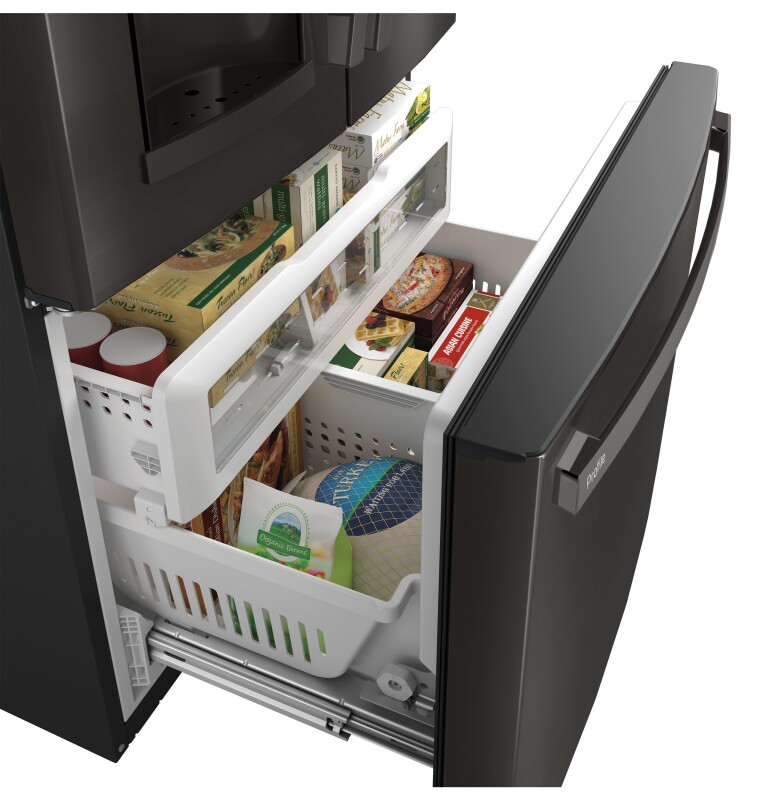 27.7 Cu. Ft. French-Door Refrigerator with Hands-Free AutoFill PFE28KBLTS