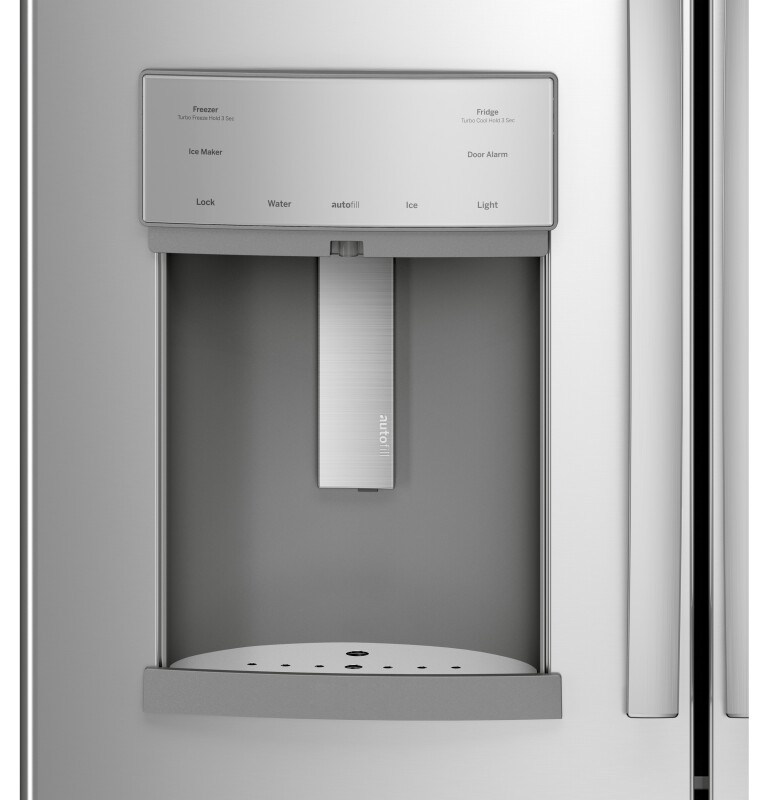 27.7 Cu. Ft. Fingerprint Resistant French-Door Refrigerator with Hands-Free AutoFill PFE28KYNFS