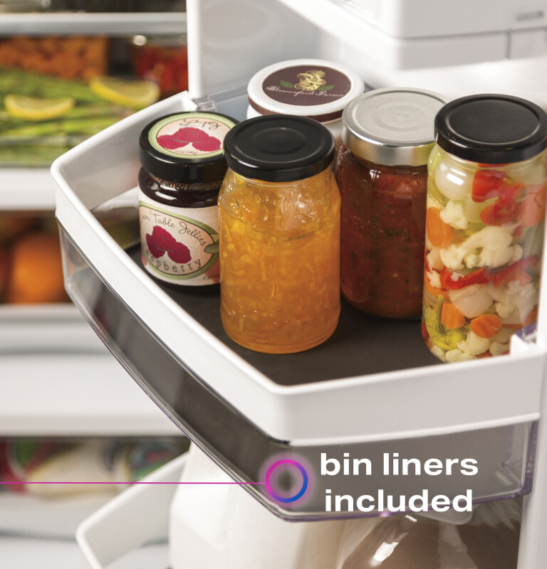 27.7 Cu. Ft. Fingerprint Resistant French-Door Refrigerator with Hands-Free AutoFill PFE28KYNFS