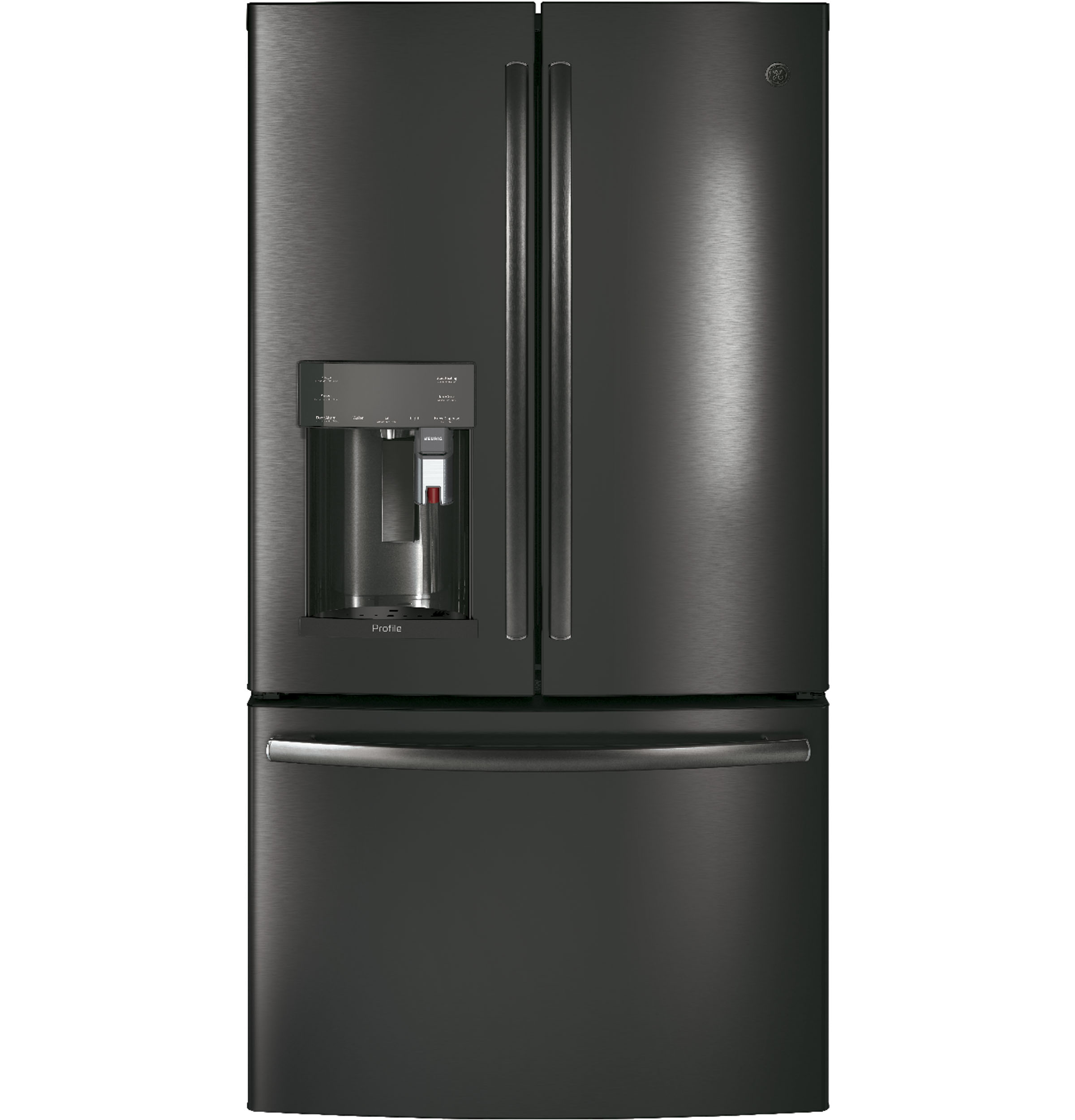 Series 27.8 Cu. Ft. French-Door Refrigerator with Keurig K-Cup Brewing System PFE28PBLTS