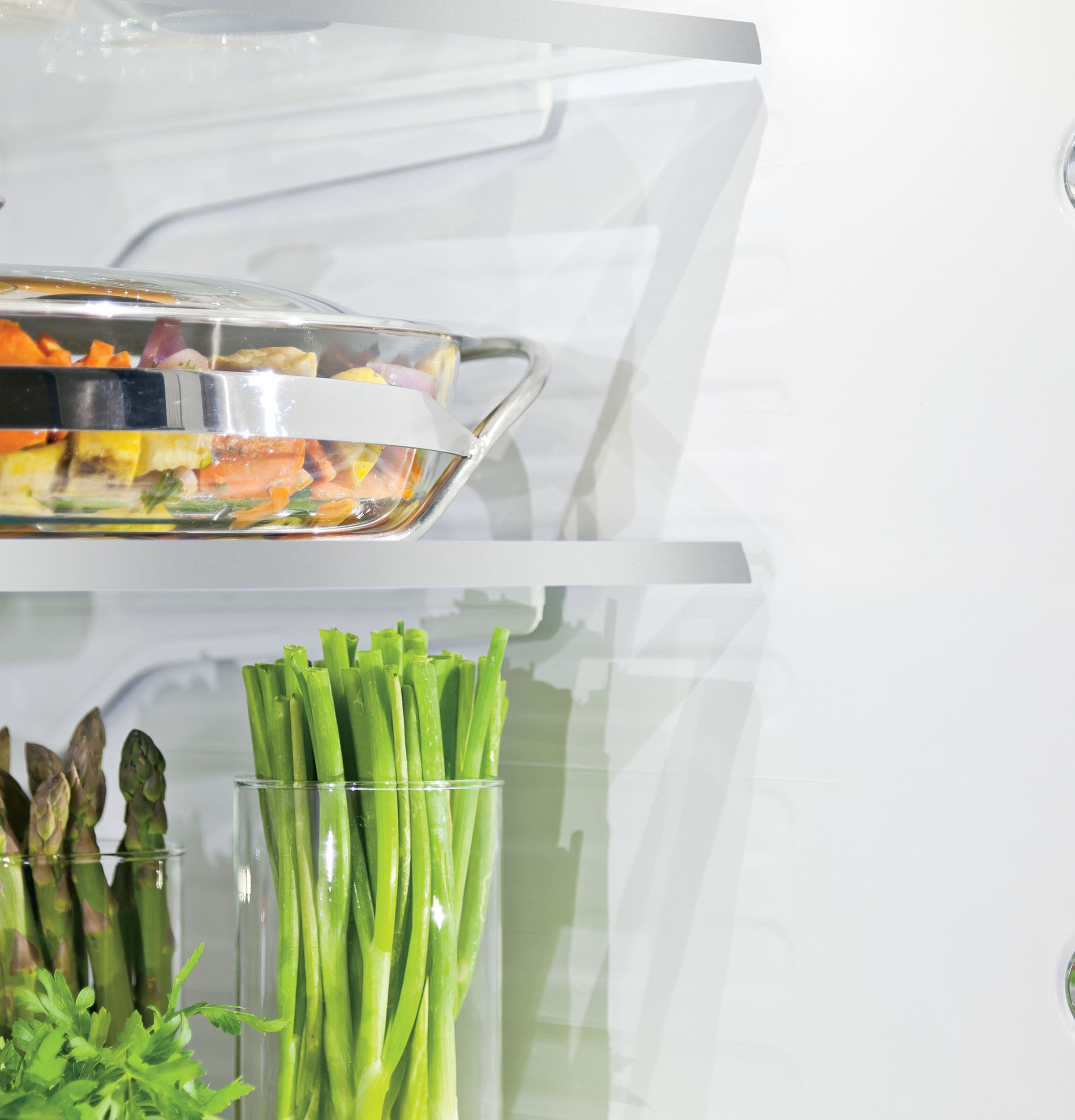 Series 27.7 Cu. Ft. Smart Fingerprint Resistant French-Door Refrigerator with Keurig K-Cup Brewing System PFE28PYNFS