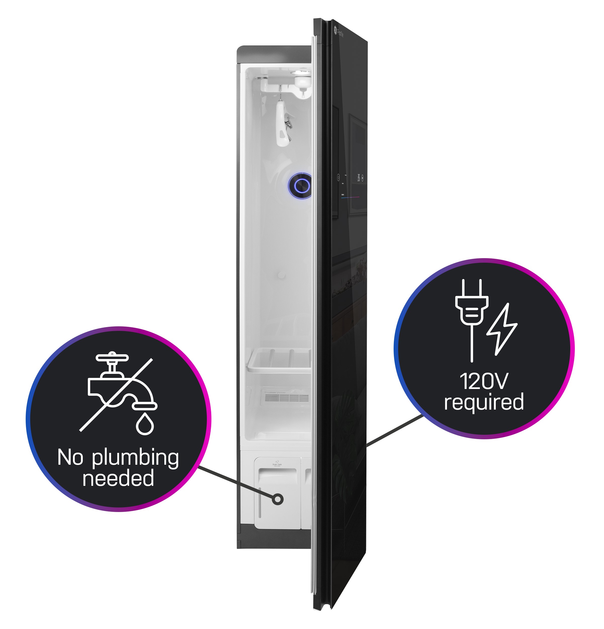 Steam Closet with Fabric Refresh PFH18HSPVMC