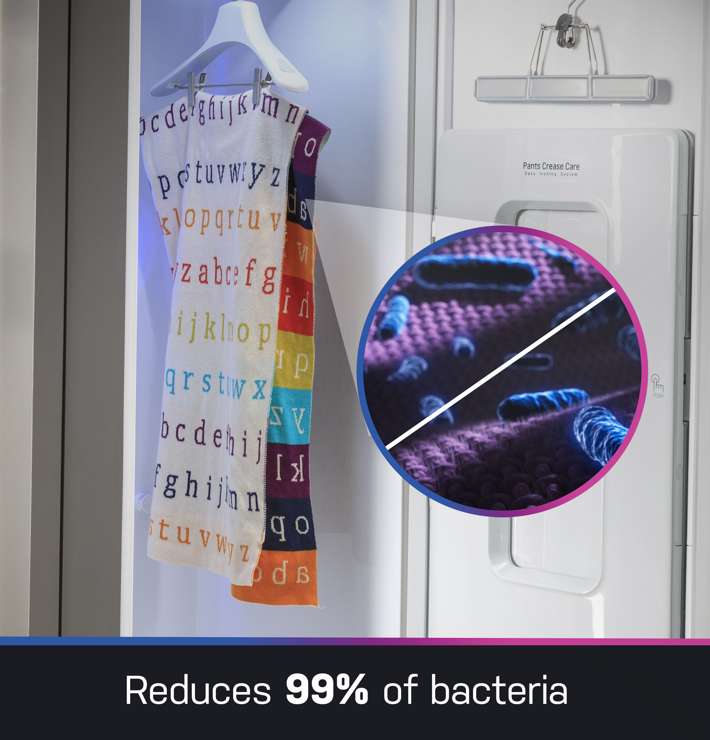 Steam Closet with Fabric Refresh PFH18HSPVMC