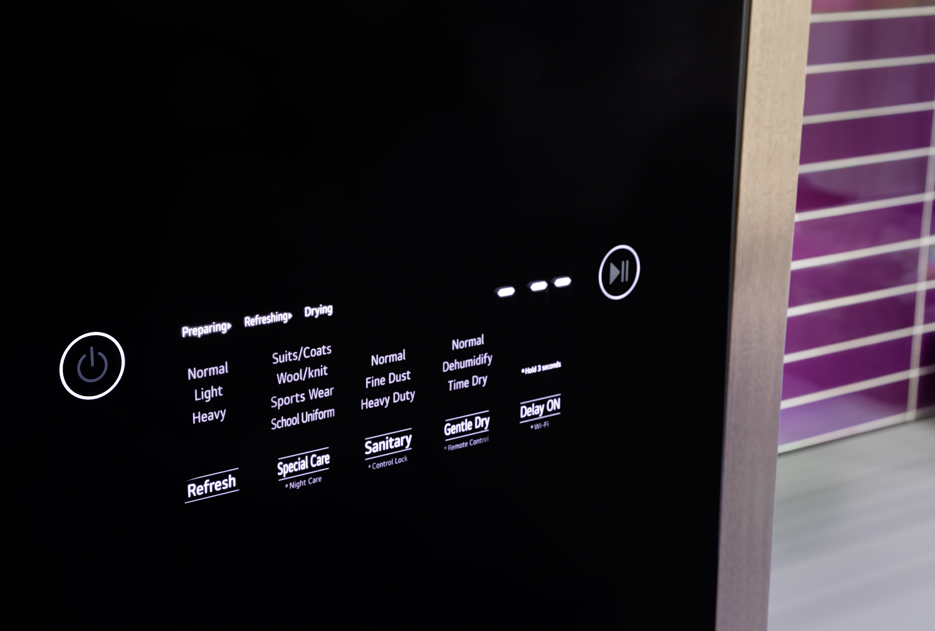 Steam Closet with Fabric Refresh PFH18HSPVMC