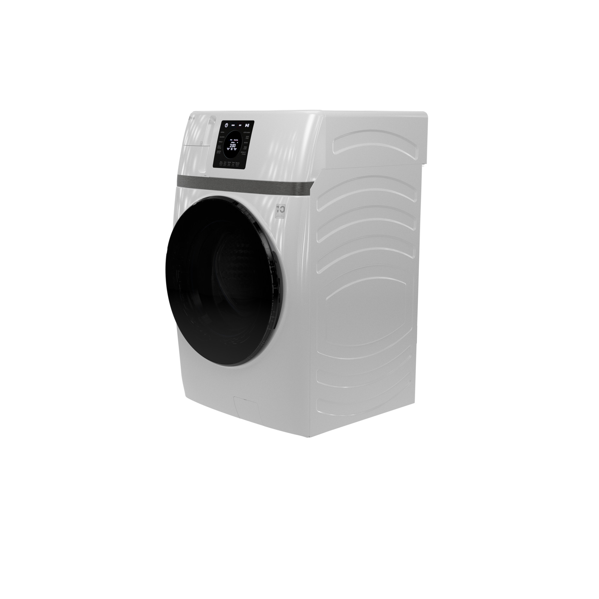 GE Profile™ ENERGY STAR® 4.6 cu. ft. Capacity UltraFast Combo with Ventless Inverter Heat Pump Technology Washer/Dryer PFQ83HSLWWW