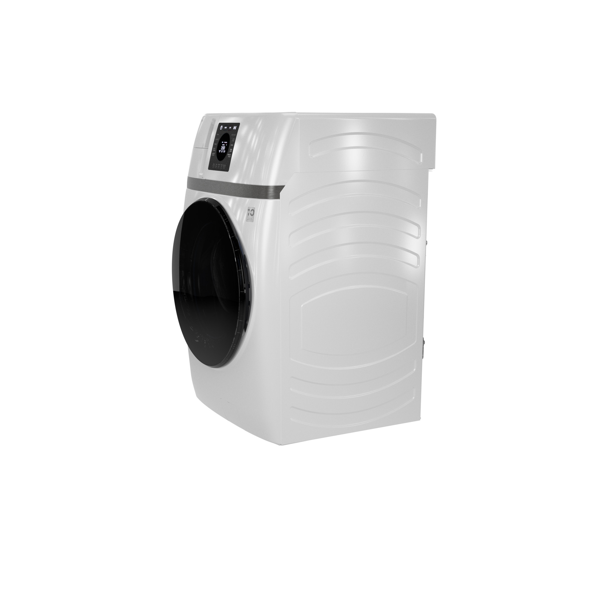 GE Profile™ ENERGY STAR® 4.6 cu. ft. Capacity UltraFast Combo with Ventless Inverter Heat Pump Technology Washer/Dryer PFQ83HSLWWW