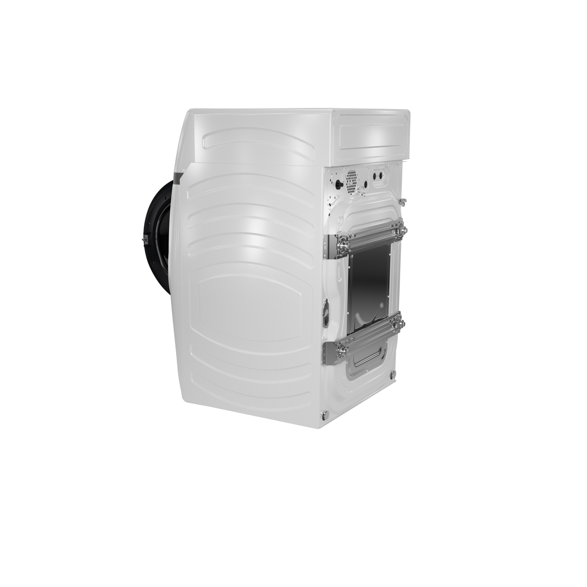 GE Profile™ ENERGY STAR® 4.6 cu. ft. Capacity UltraFast Combo with Ventless Inverter Heat Pump Technology Washer/Dryer PFQ83HSLWWW
