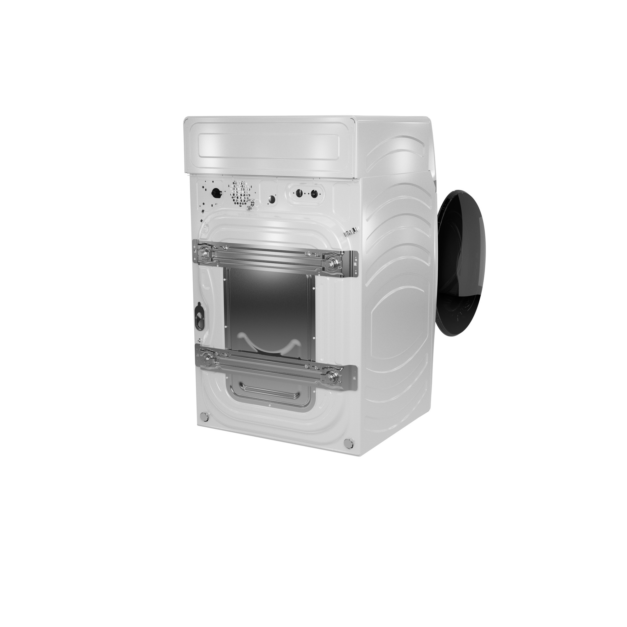 GE Profile™ ENERGY STAR® 4.6 cu. ft. Capacity UltraFast Combo with Ventless Inverter Heat Pump Technology Washer/Dryer PFQ83HSLWWW