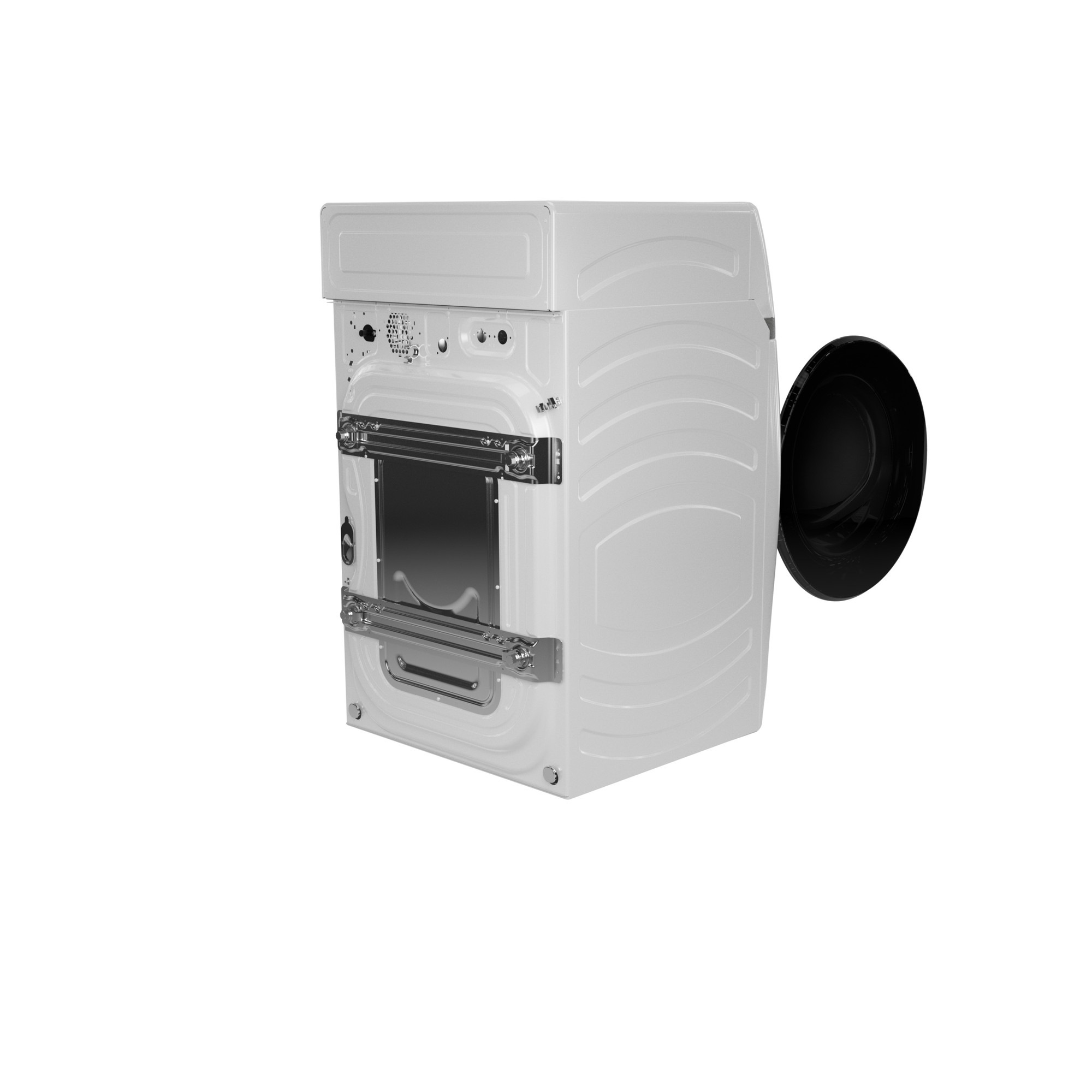 GE Profile™ ENERGY STAR® 4.6 cu. ft. Capacity UltraFast Combo with Ventless Inverter Heat Pump Technology Washer/Dryer PFQ83HSLWWW