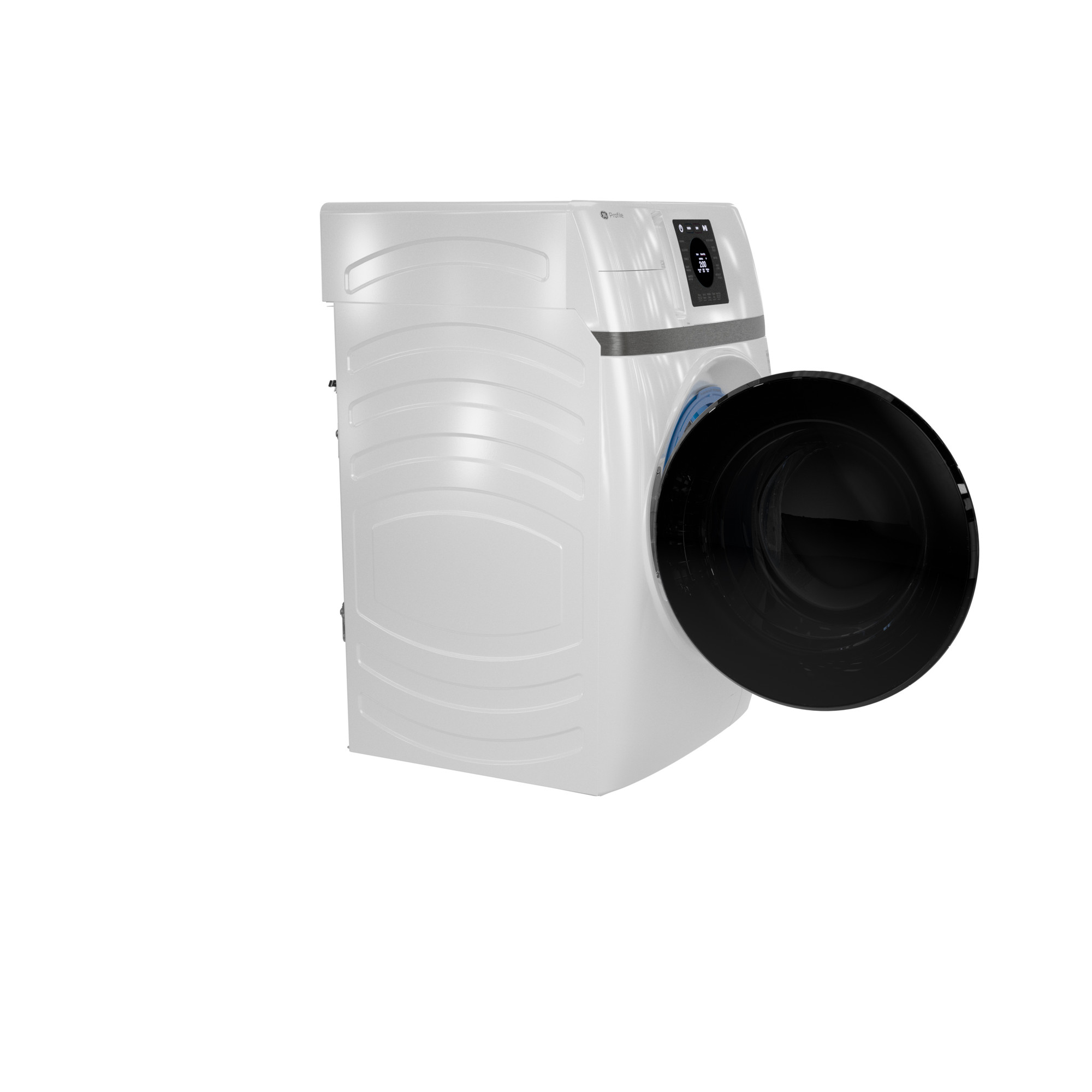 GE Profile™ ENERGY STAR® 4.6 cu. ft. Capacity UltraFast Combo with Ventless Inverter Heat Pump Technology Washer/Dryer PFQ83HSLWWW