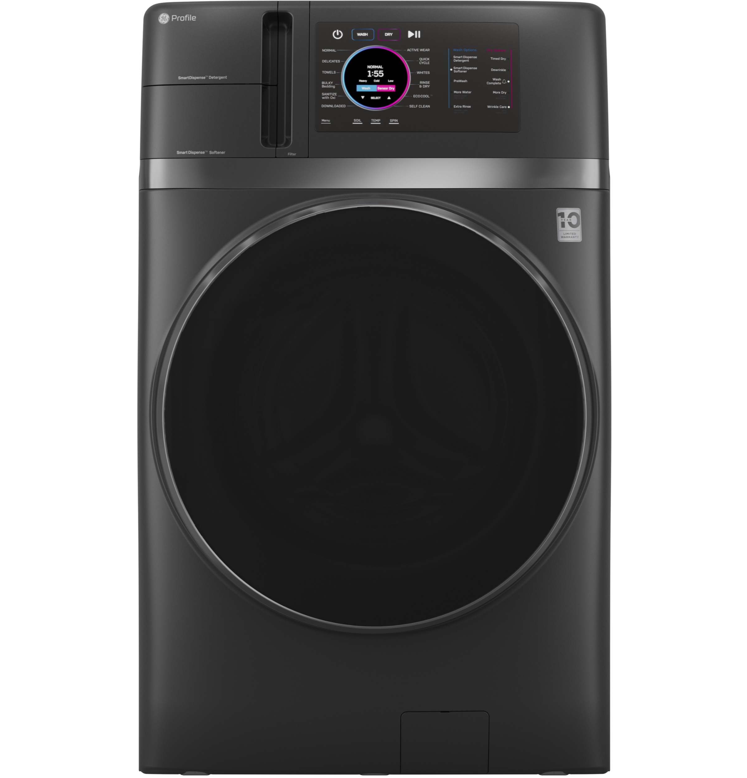 4.8 cu. ft. Capacity UltraFast Combo with Ventless Inverter Heat Pump Technology Washer/Dryer PFQ97HSPVDS
