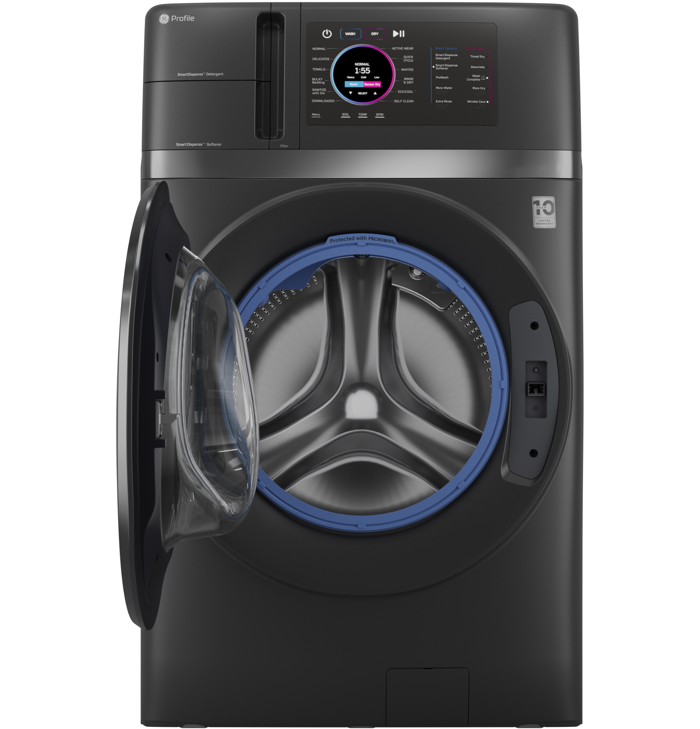 4.8 cu. ft. Capacity UltraFast Combo with Ventless Inverter Heat Pump Technology Washer/Dryer PFQ97HSPVDS