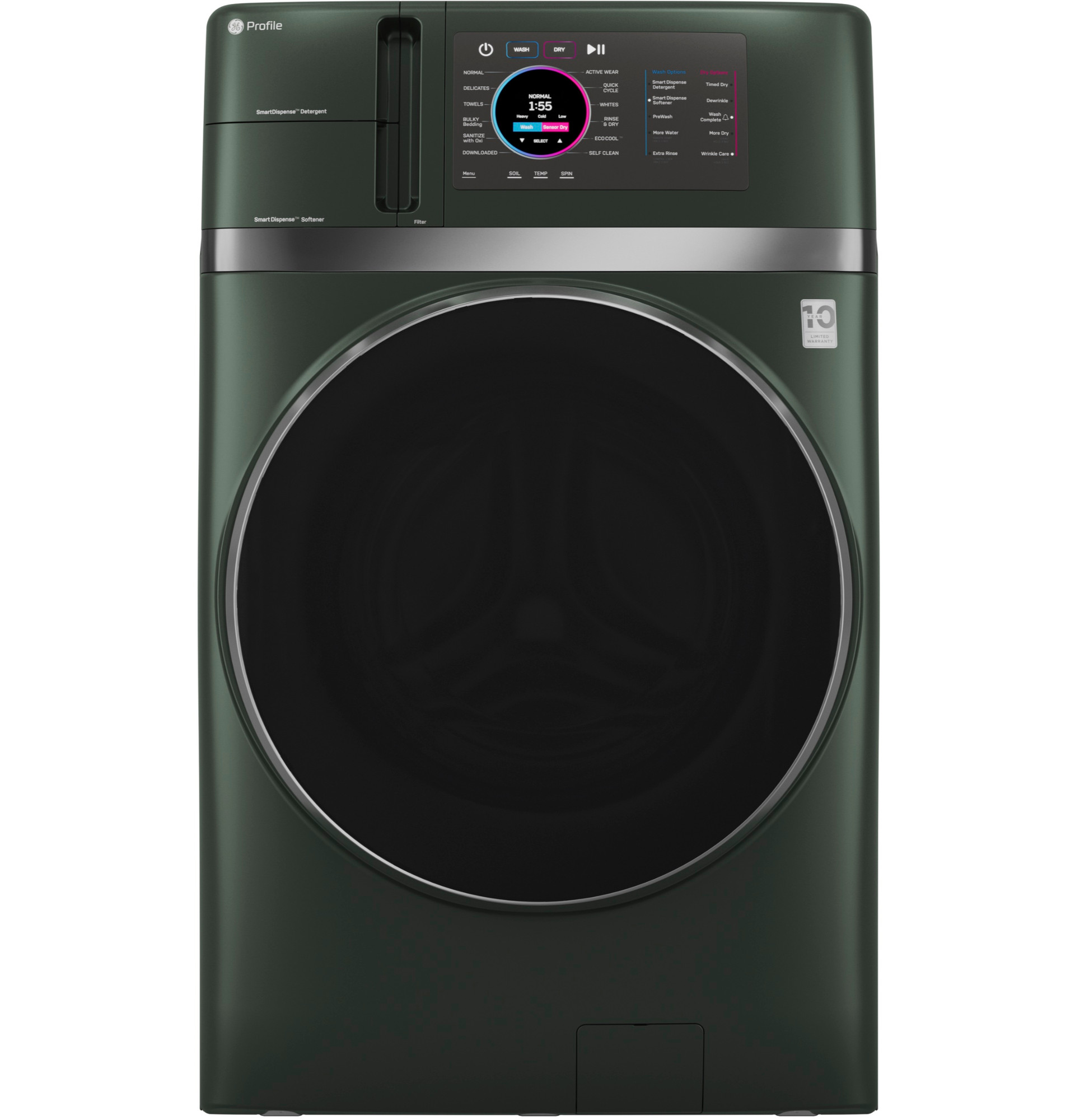 4.8 cu. ft. Capacity UltraFast Combo with Ventless Inverter Heat Pump Technology Washer/Dryer PFQ97HSPVGN