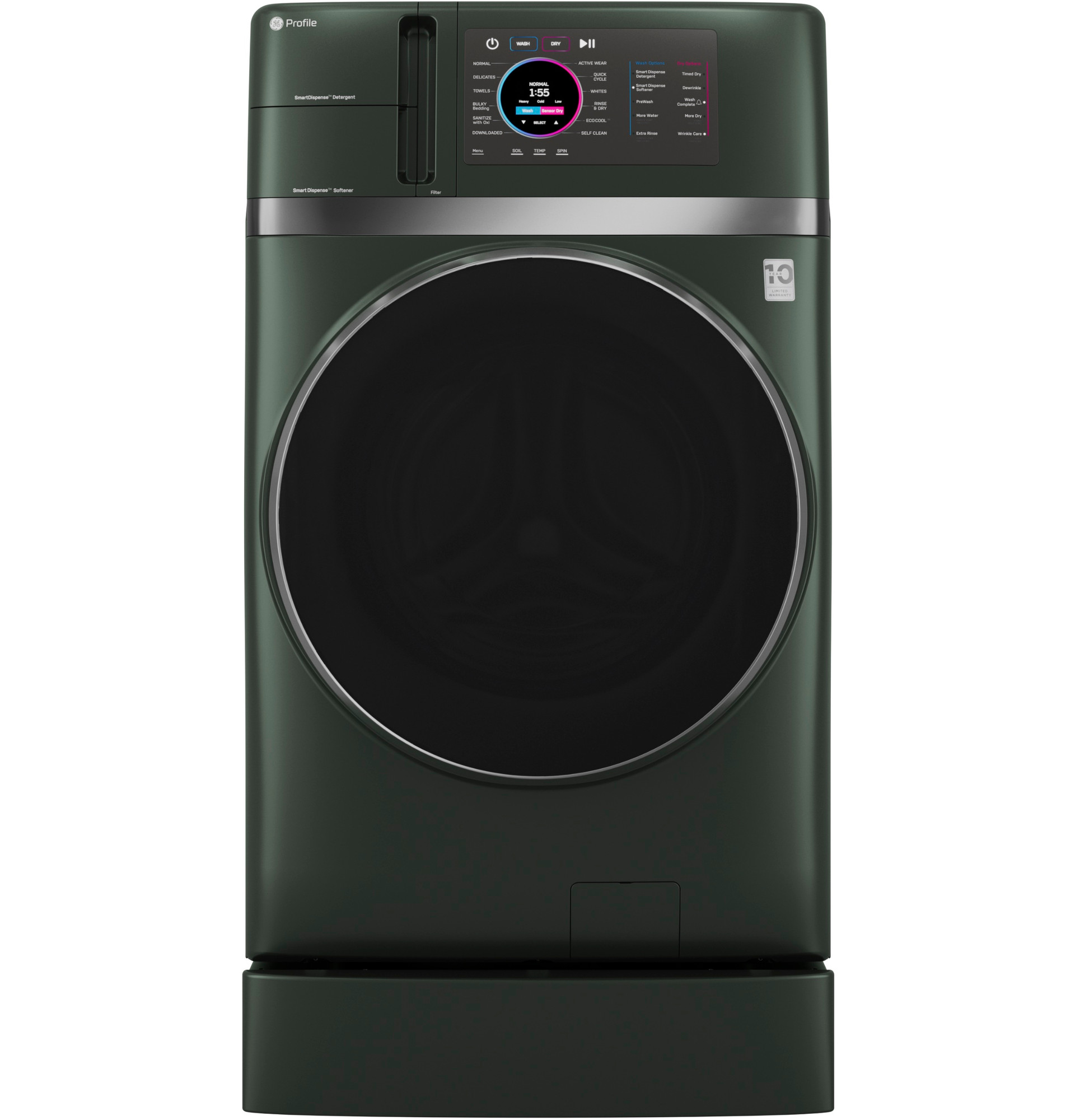 4.8 cu. ft. Capacity UltraFast Combo with Ventless Inverter Heat Pump Technology Washer/Dryer PFQ97HSPVGN