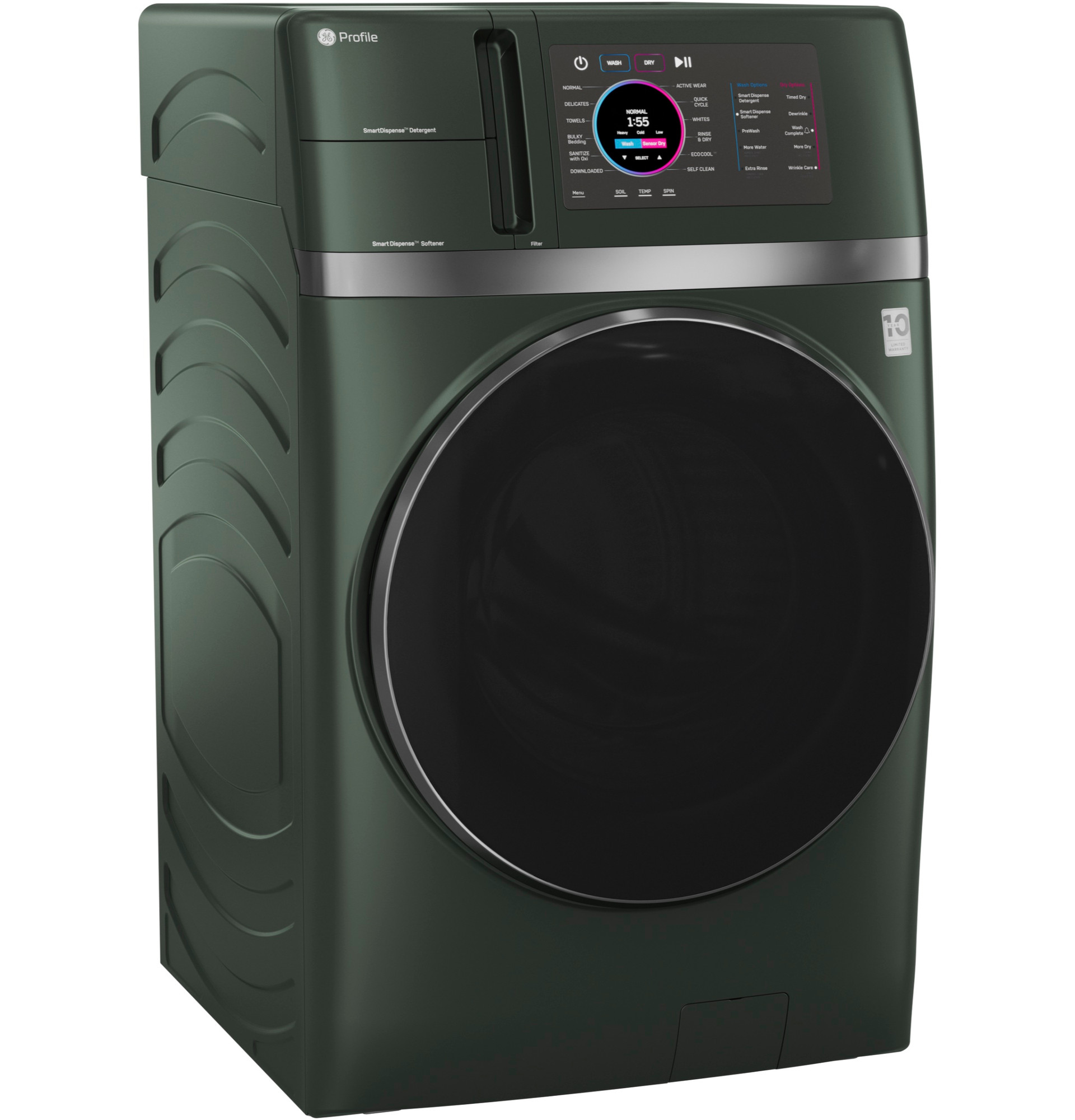 4.8 cu. ft. Capacity UltraFast Combo with Ventless Inverter Heat Pump Technology Washer/Dryer PFQ97HSPVGN