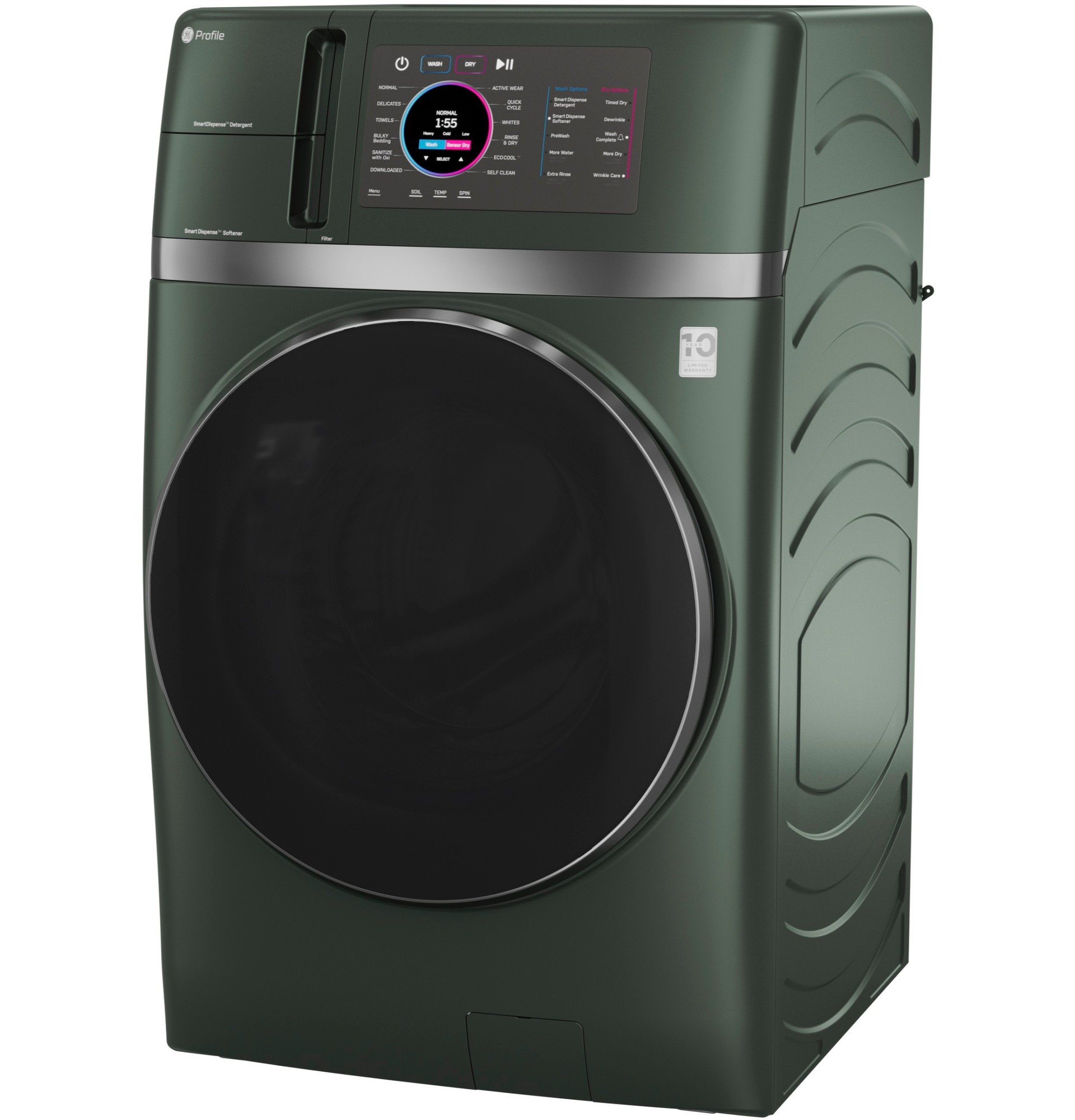 4.8 cu. ft. Capacity UltraFast Combo with Ventless Inverter Heat Pump Technology Washer/Dryer PFQ97HSPVGN