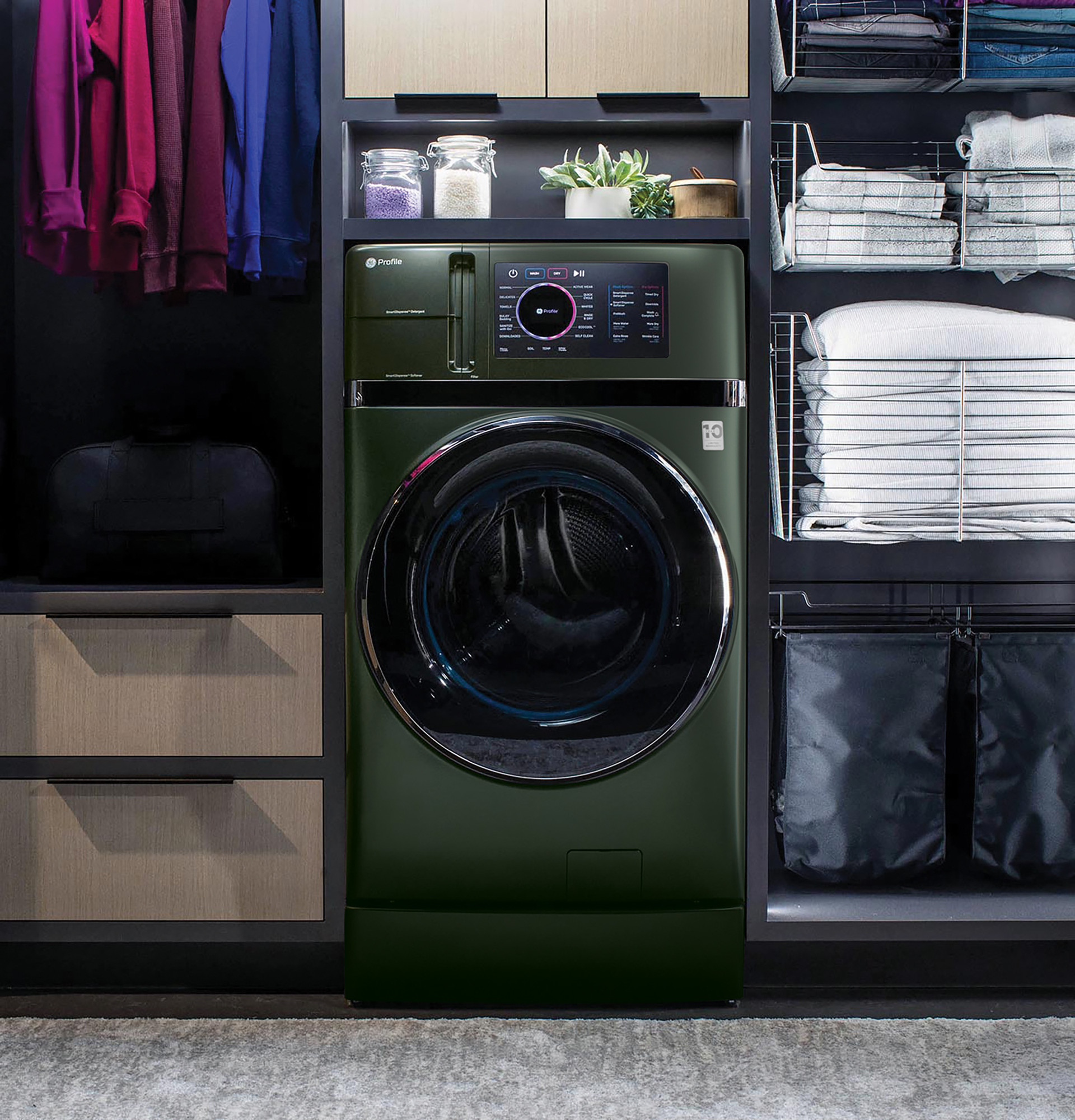 4.8 cu. ft. Capacity UltraFast Combo with Ventless Inverter Heat Pump Technology Washer/Dryer PFQ97HSPVGN