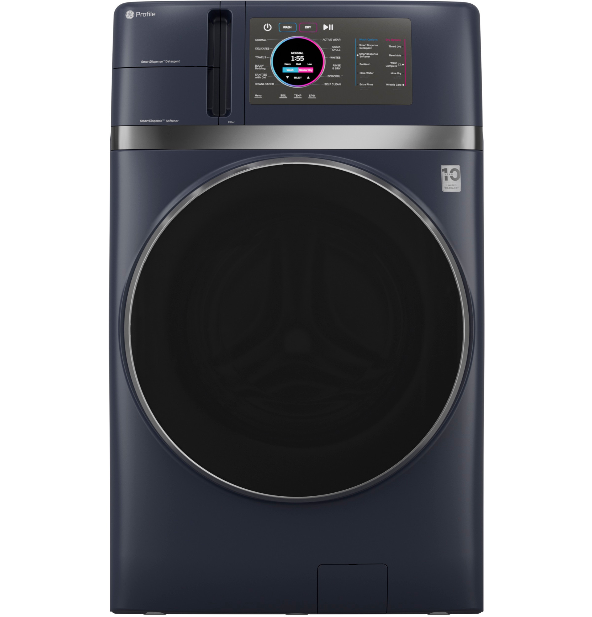 4.8 cu. ft. Capacity UltraFast Combo with Ventless Inverter Heat Pump Technology Washer/Dryer PFQ97HSPVRS