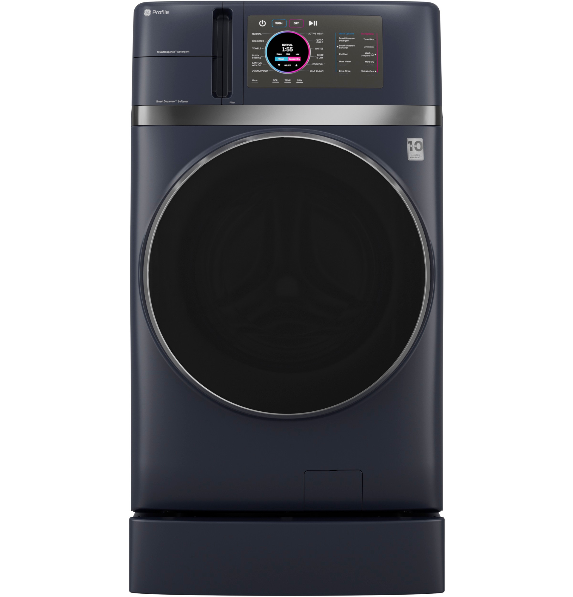 4.8 cu. ft. Capacity UltraFast Combo with Ventless Inverter Heat Pump Technology Washer/Dryer PFQ97HSPVRS