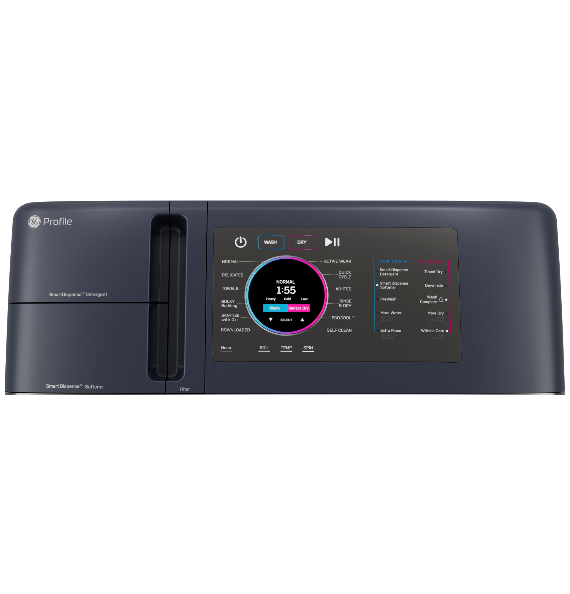 4.8 cu. ft. Capacity UltraFast Combo with Ventless Inverter Heat Pump Technology Washer/Dryer PFQ97HSPVRS