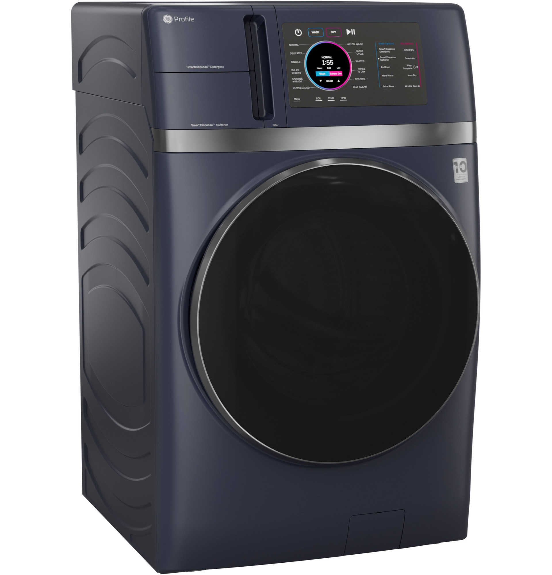 4.8 cu. ft. Capacity UltraFast Combo with Ventless Inverter Heat Pump Technology Washer/Dryer PFQ97HSPVRS