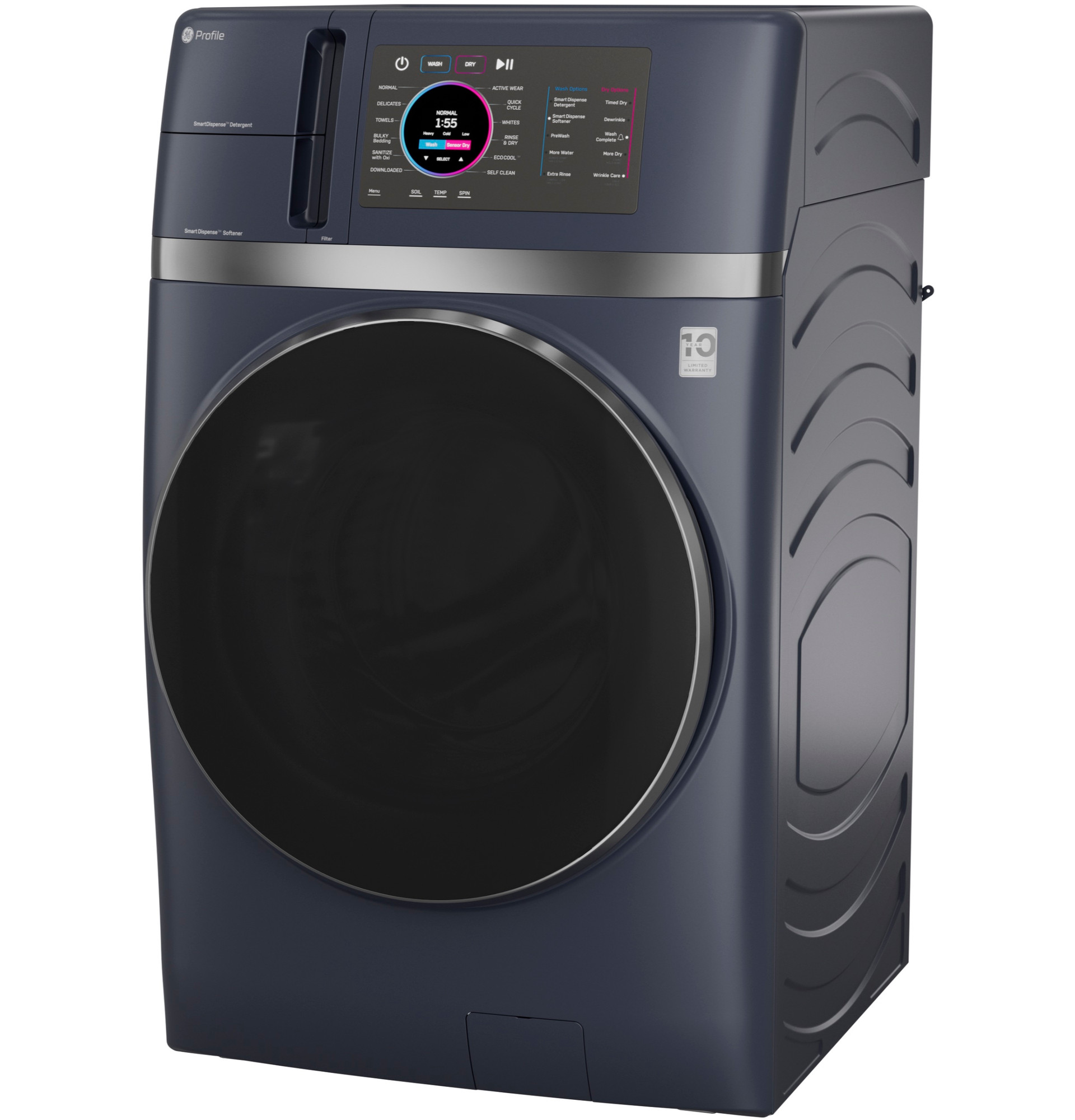 4.8 cu. ft. Capacity UltraFast Combo with Ventless Inverter Heat Pump Technology Washer/Dryer PFQ97HSPVRS