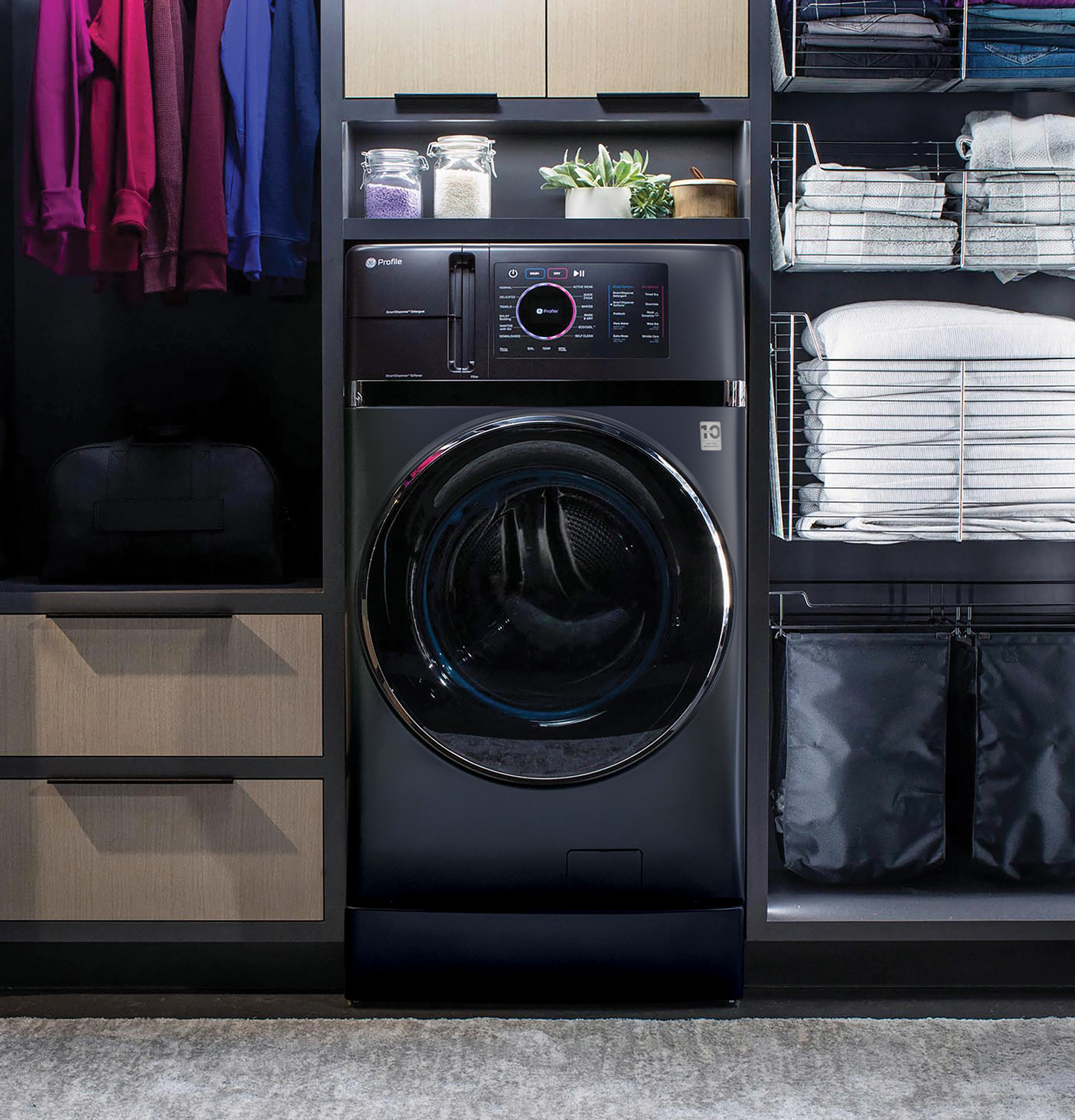 4.8 cu. ft. Capacity UltraFast Combo with Ventless Inverter Heat Pump Technology Washer/Dryer PFQ97HSPVRS