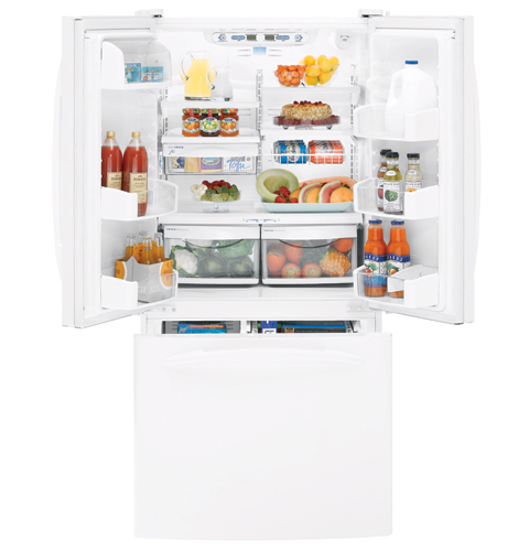 22.2 Cu. Ft. Bottom-Freezer Refrigerator with Internal Dispenser PFS22MISWW