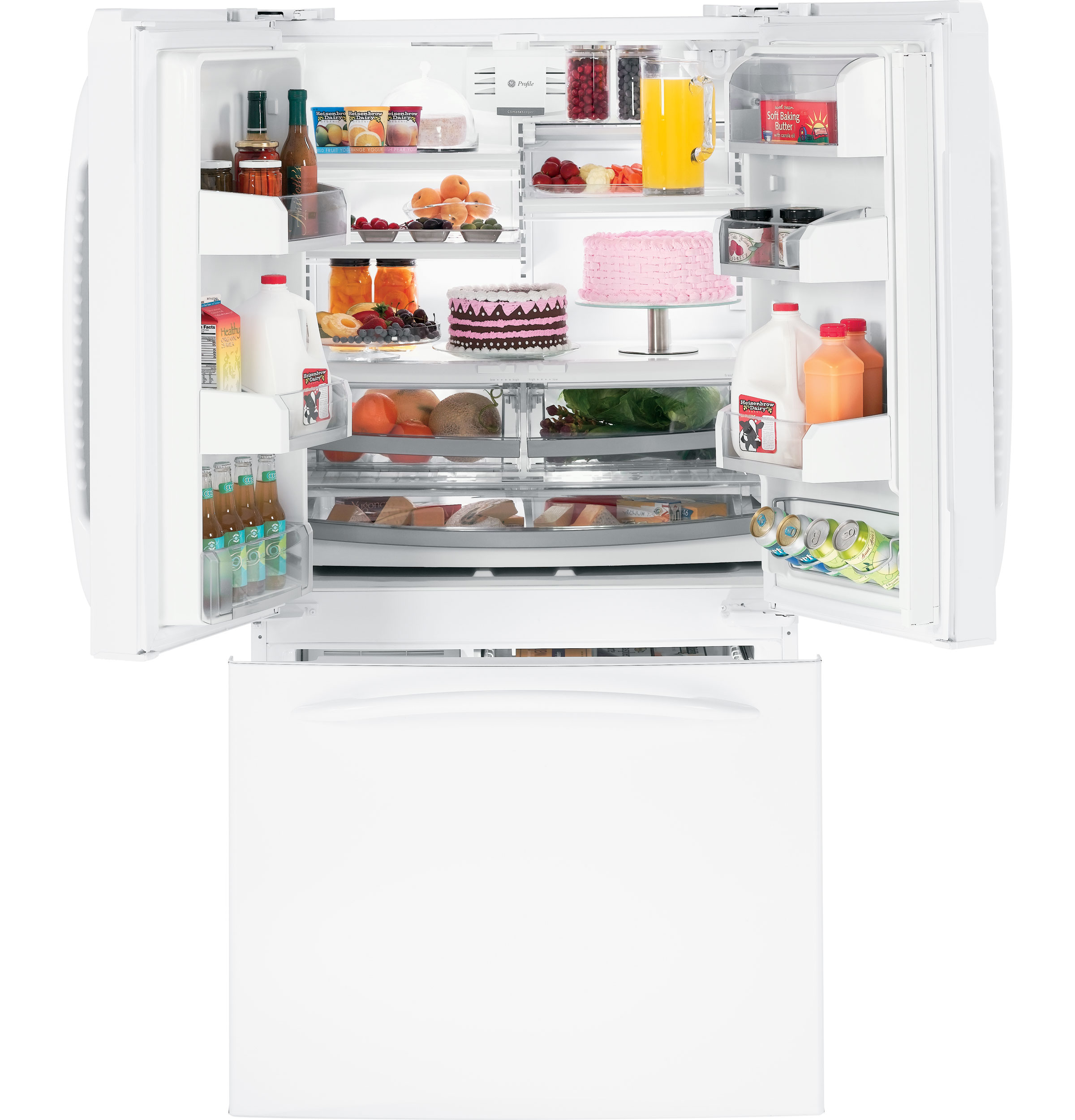 25.1 Cu. Ft. French-Door Refrigerator PFSF5PJXWW