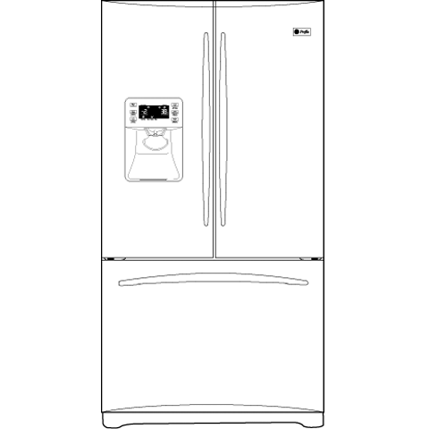 25.8 Cu. Ft. French-Door Refrigerator PFSF6PKXBB