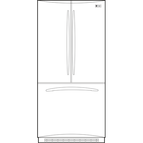 19.5 Cu. Ft. French-Door Refrigerator PFSS0MFCSS