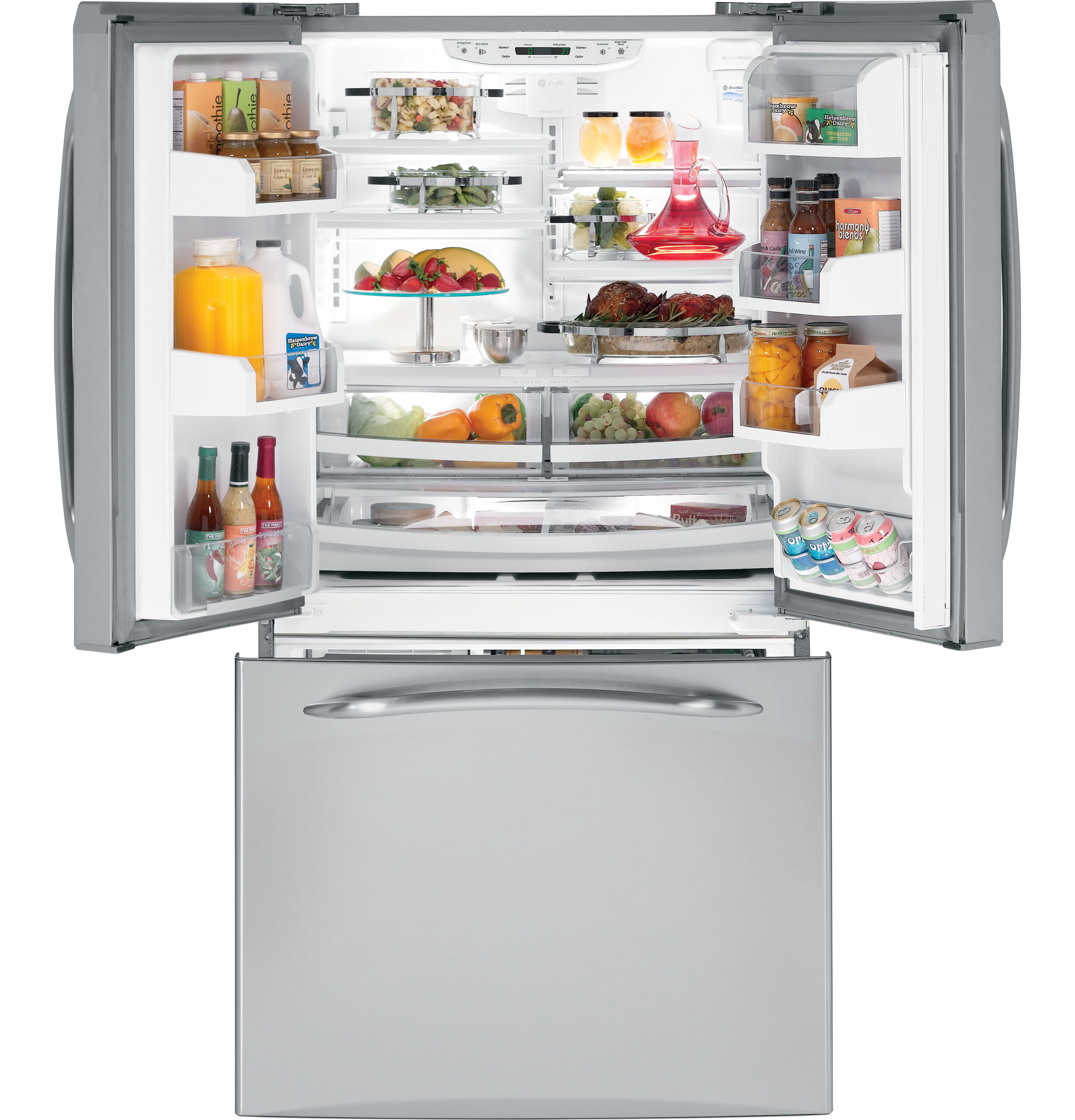 24.9 Cu. Ft. French-Door Refrigerator with Icemaker PFSS5NFCSS