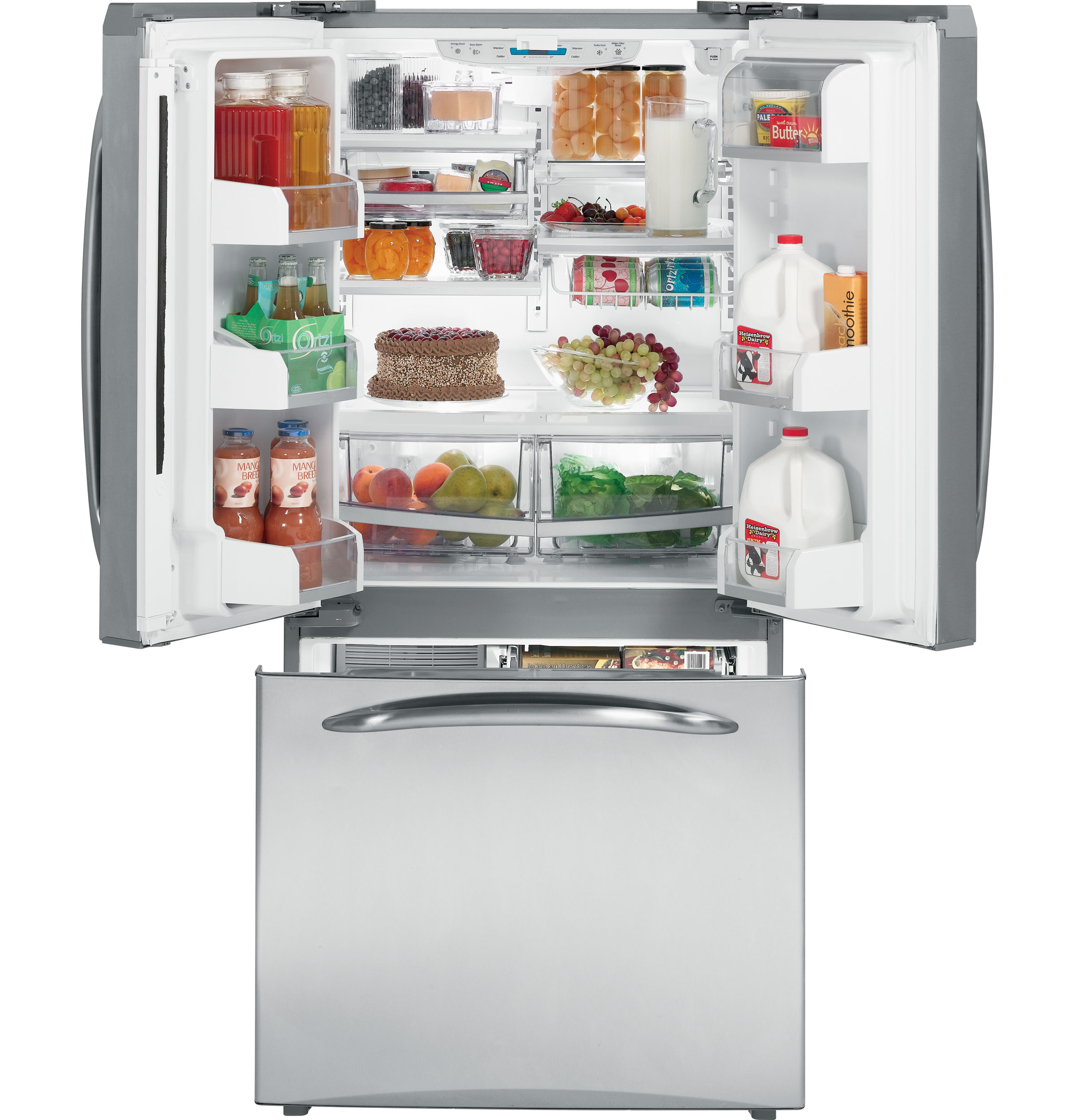 22.2 Cu. Ft. Bottom-Freezer Refrigerator with Internal Dispenser PFSW2MIXSS