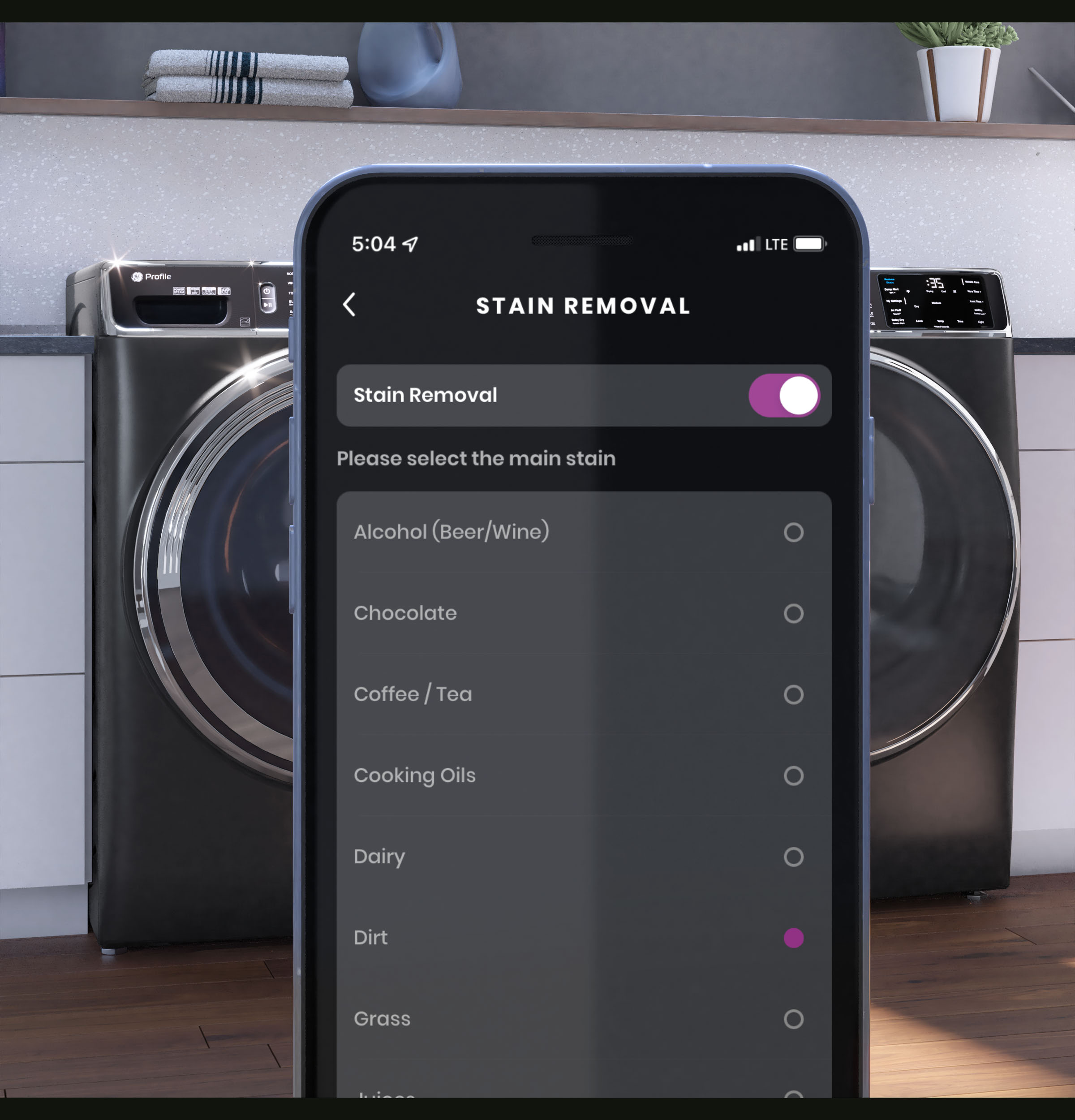 5.5 cu. ft. Capacity Smart Front Load Steam Washer with UltraFresh Vent System+ and Smart Wash & Smart Rinse PFW955SPWDS
