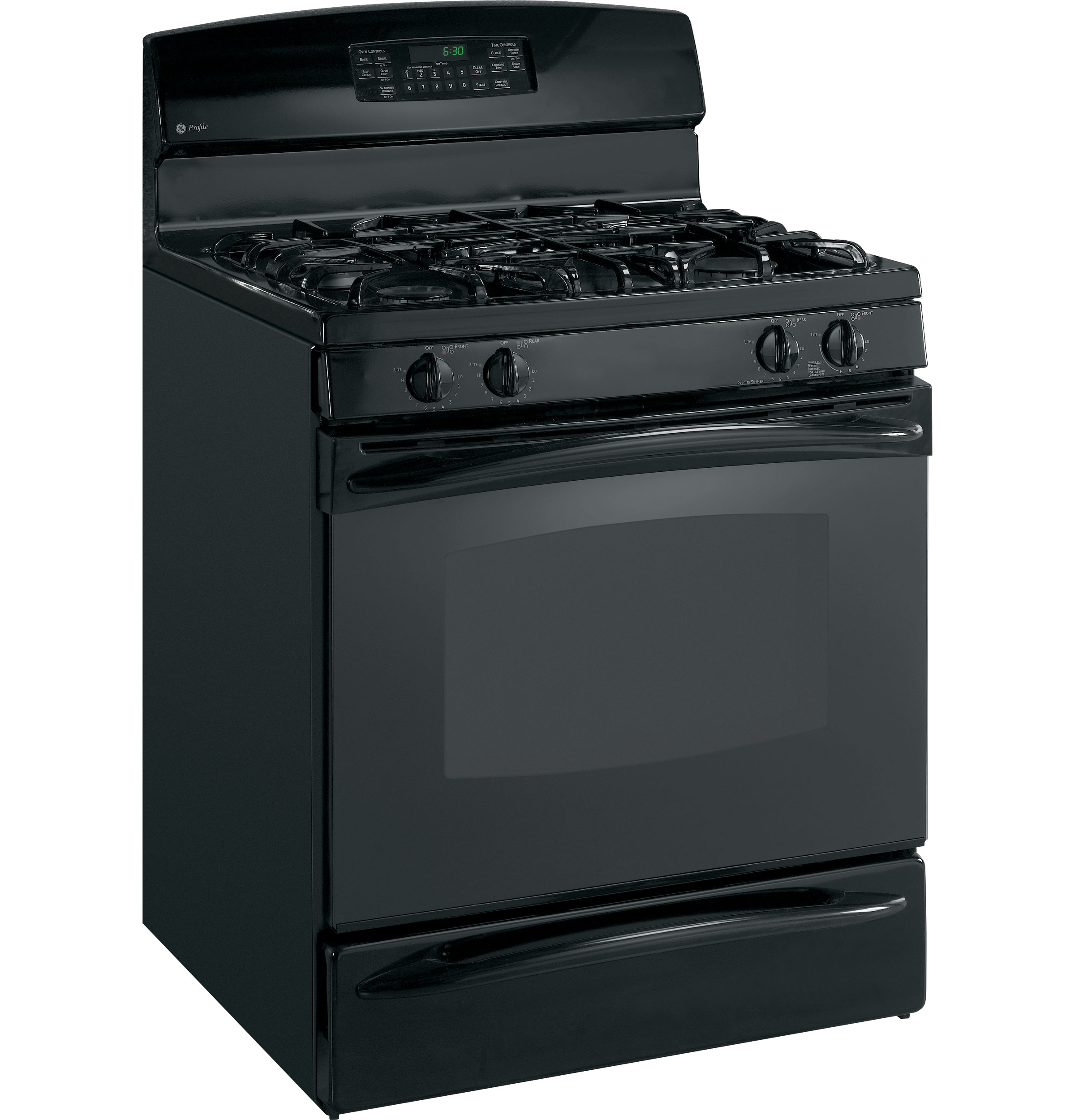 Free-Standing Self-Clean Gas Range PGB900DEMBB