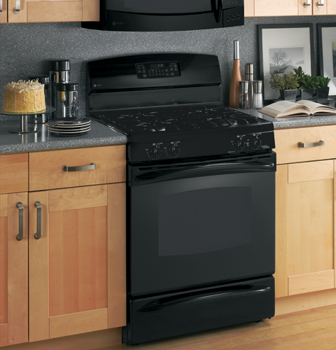 Free-Standing Self-Clean Gas Range PGB900DEMBB