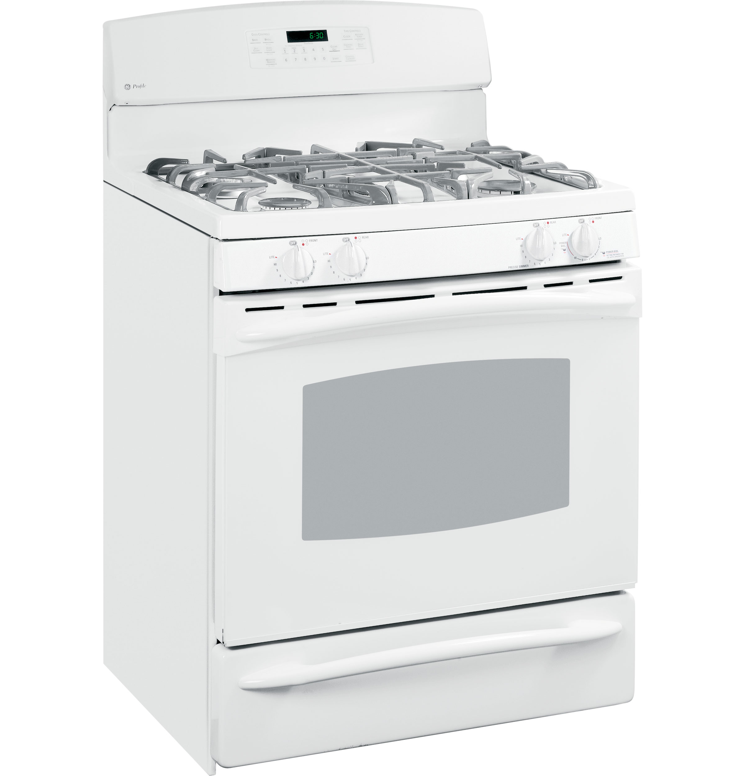 Free-Standing Self-Clean Gas Range PGB900DEMWW