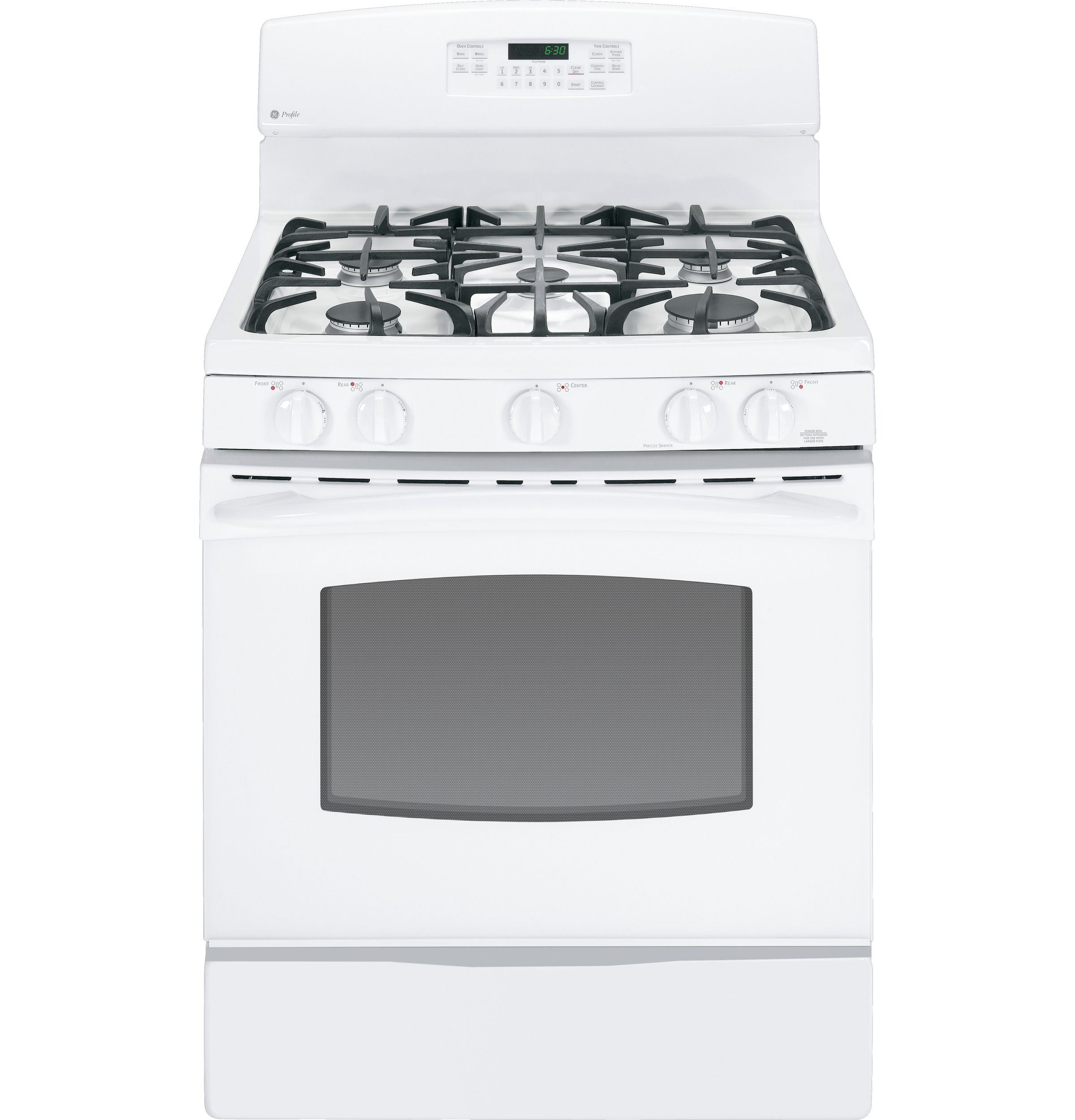 Free-Standing Self-Clean Gas Range PGB900DETWW