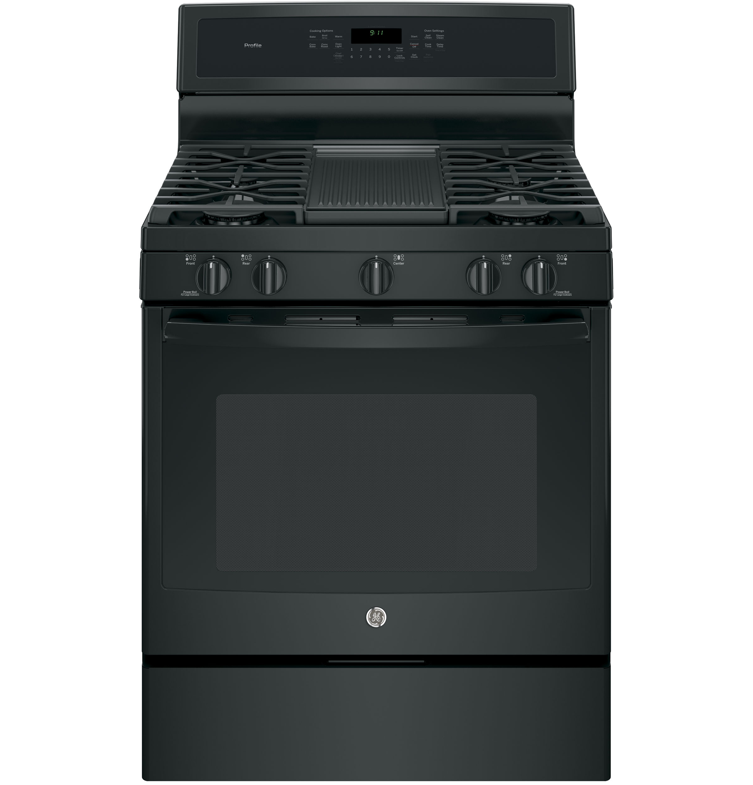 Series 30" Free-Standing Gas Convection Range PGB911DEJBB