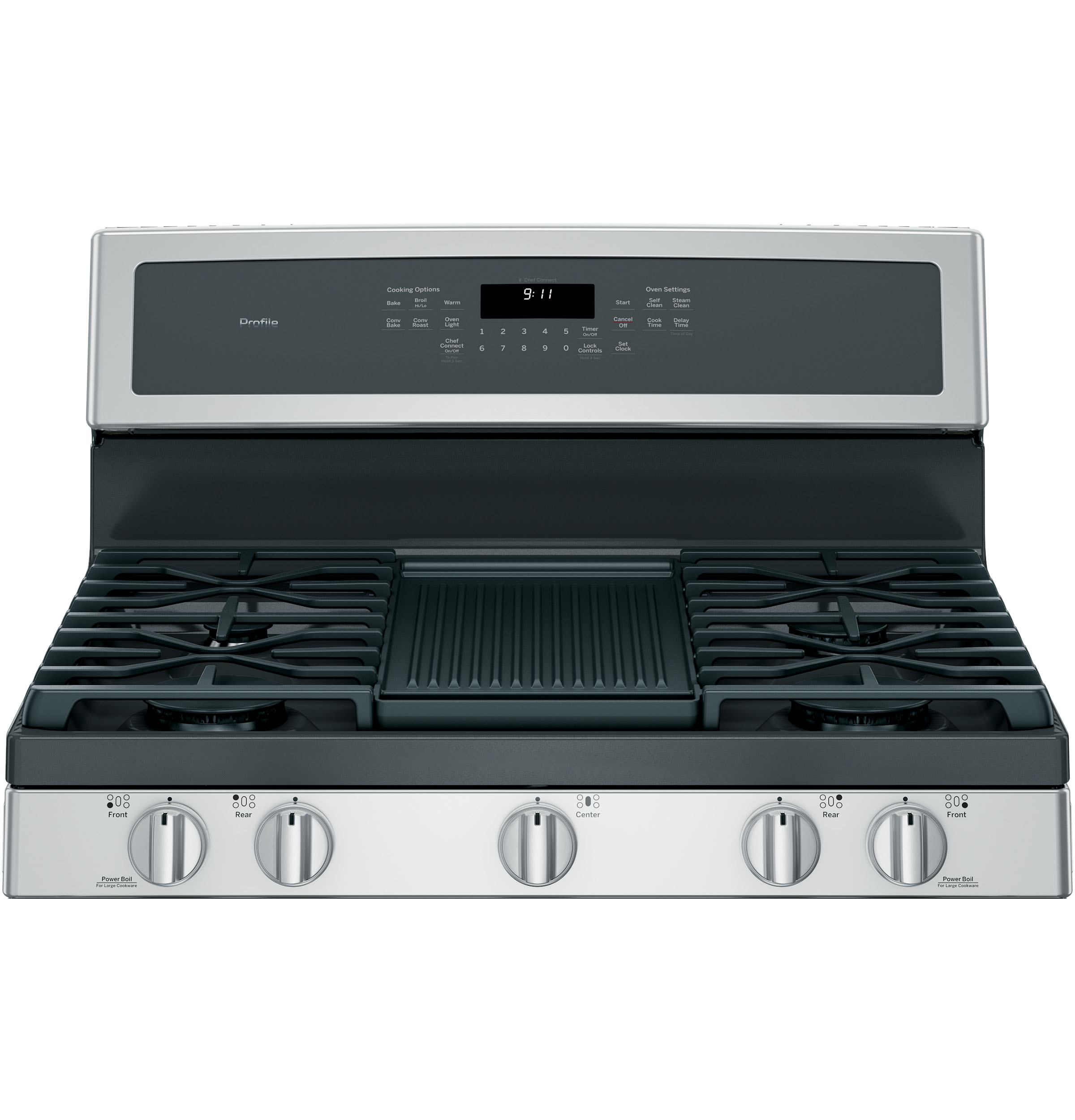 30" Free-Standing Gas Convection Range PGB911SEJSS