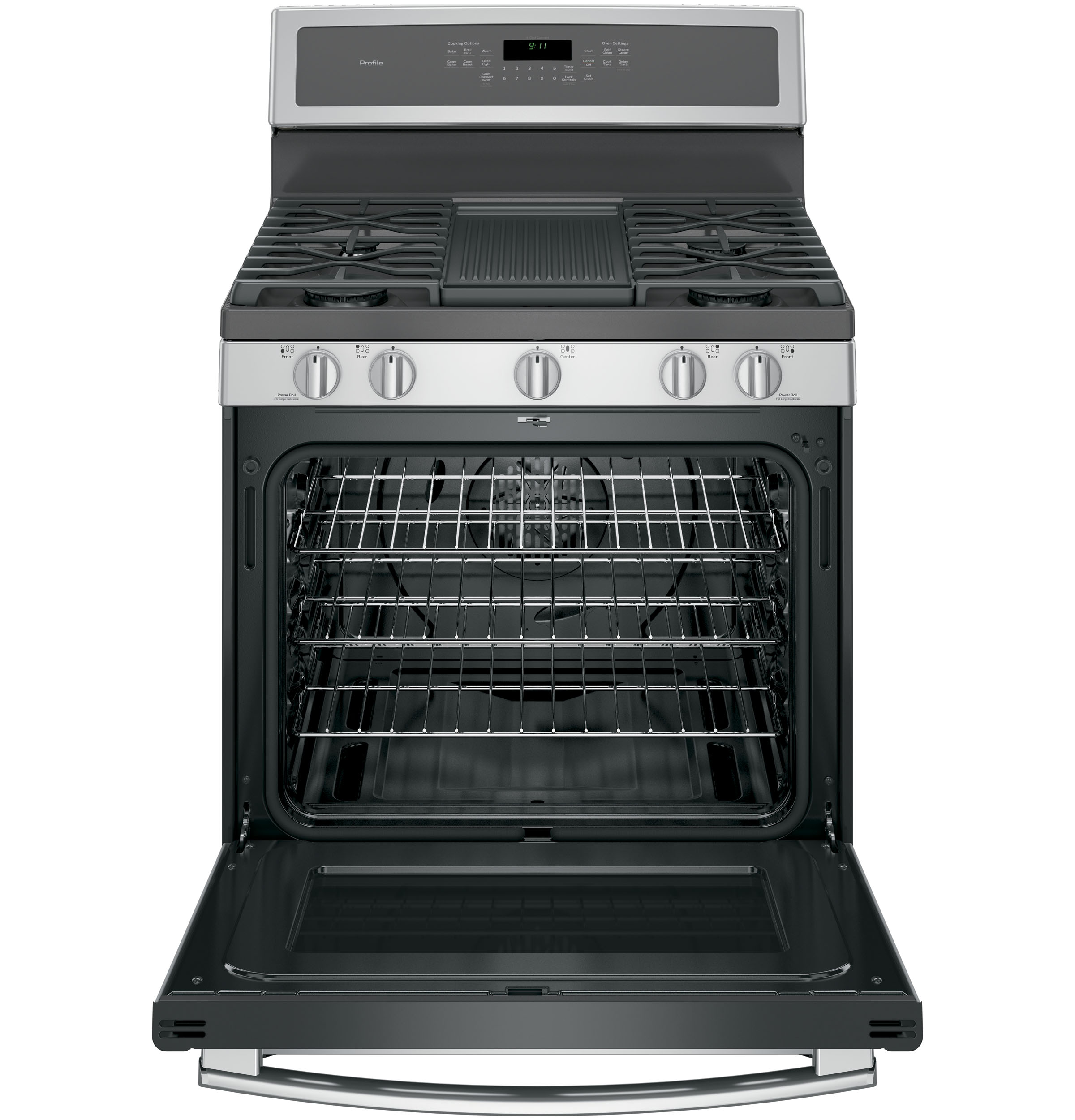 30" Free-Standing Gas Convection Range PGB911SEJSS