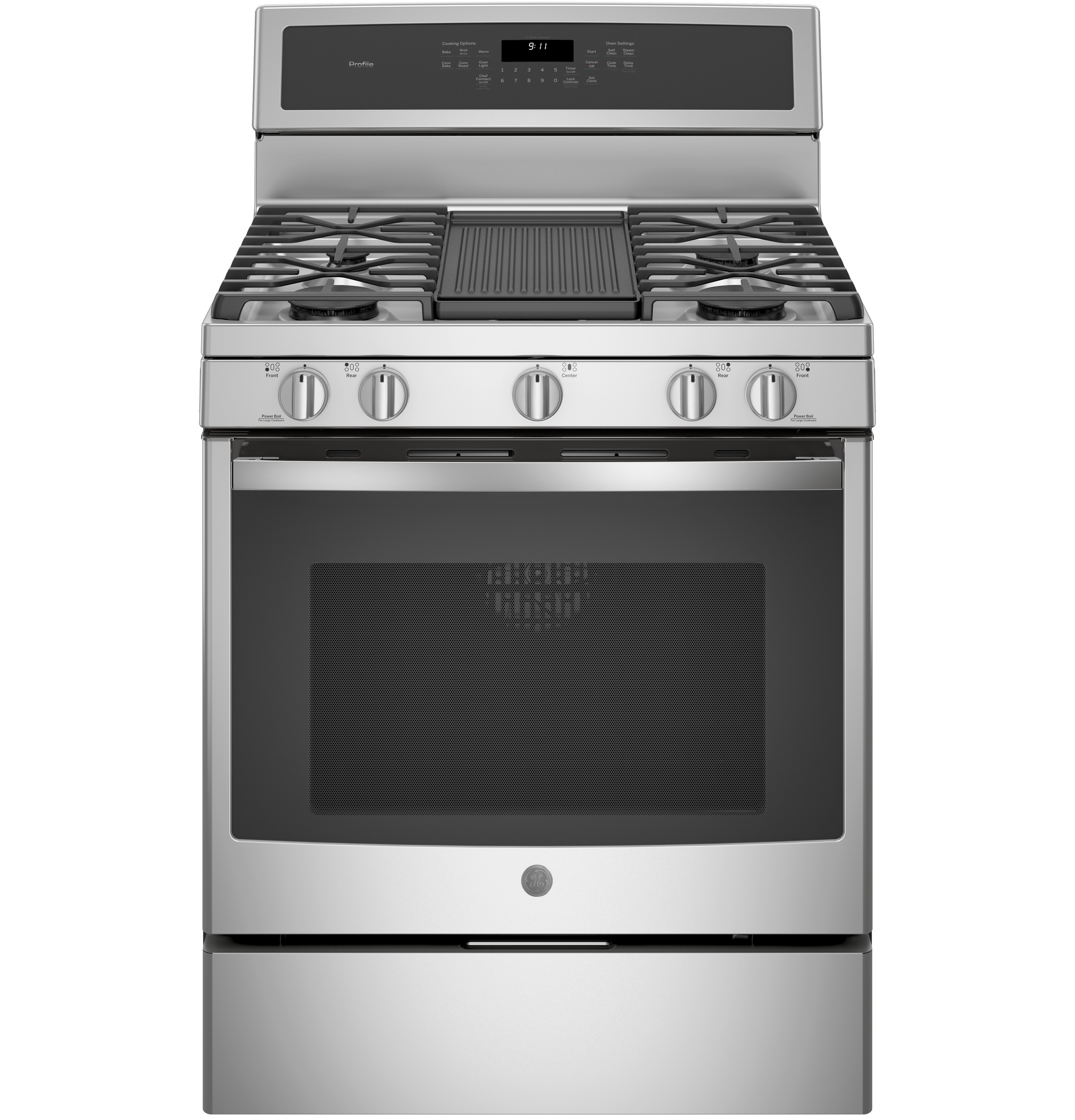 30" Free-Standing Gas Convection Range PGB911ZEJSS