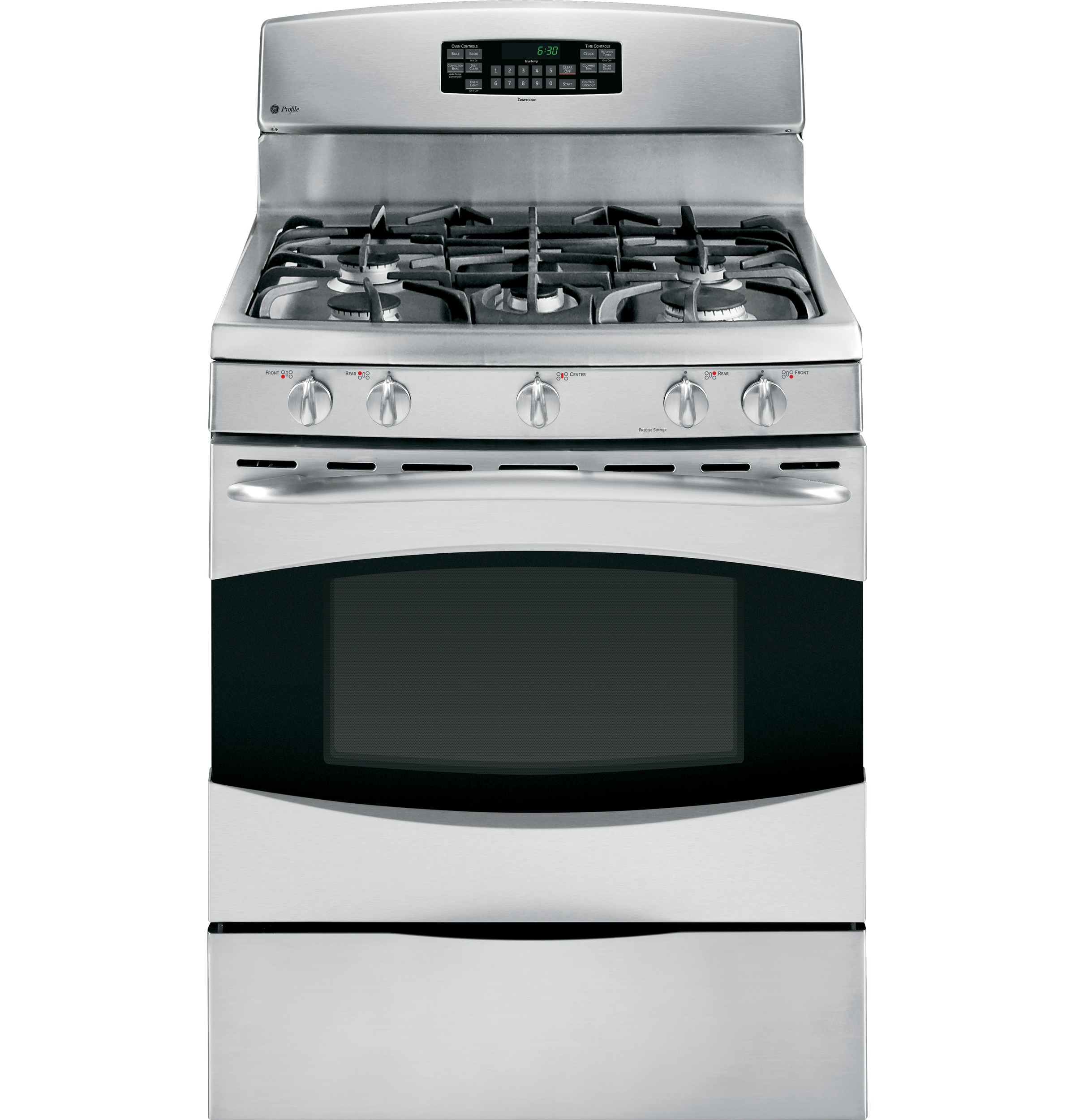 30" Free-Standing Self Clean Gas Range PGB915SETSS