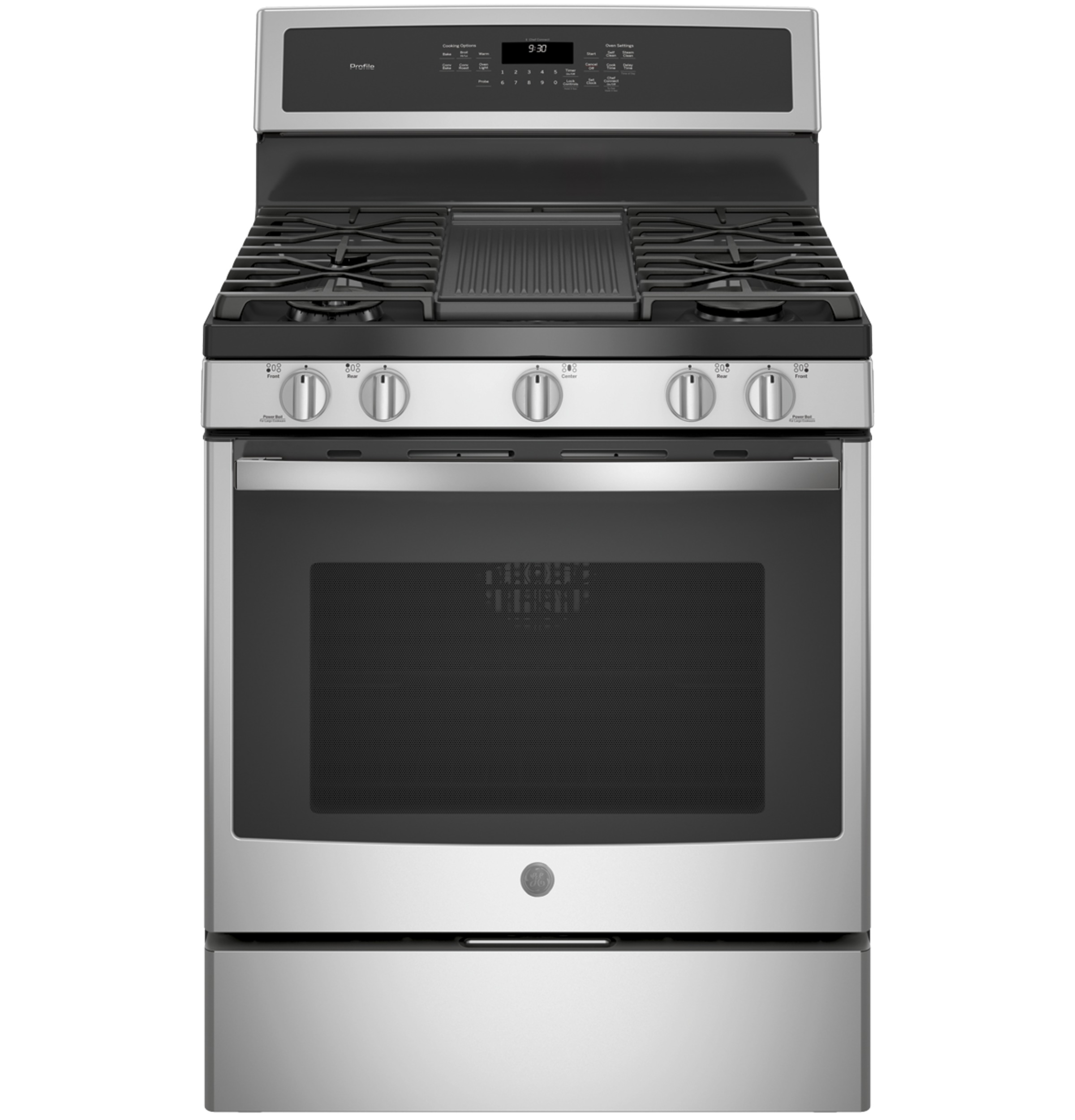 30" Free-Standing Gas Convection Range PGB930SEJSS