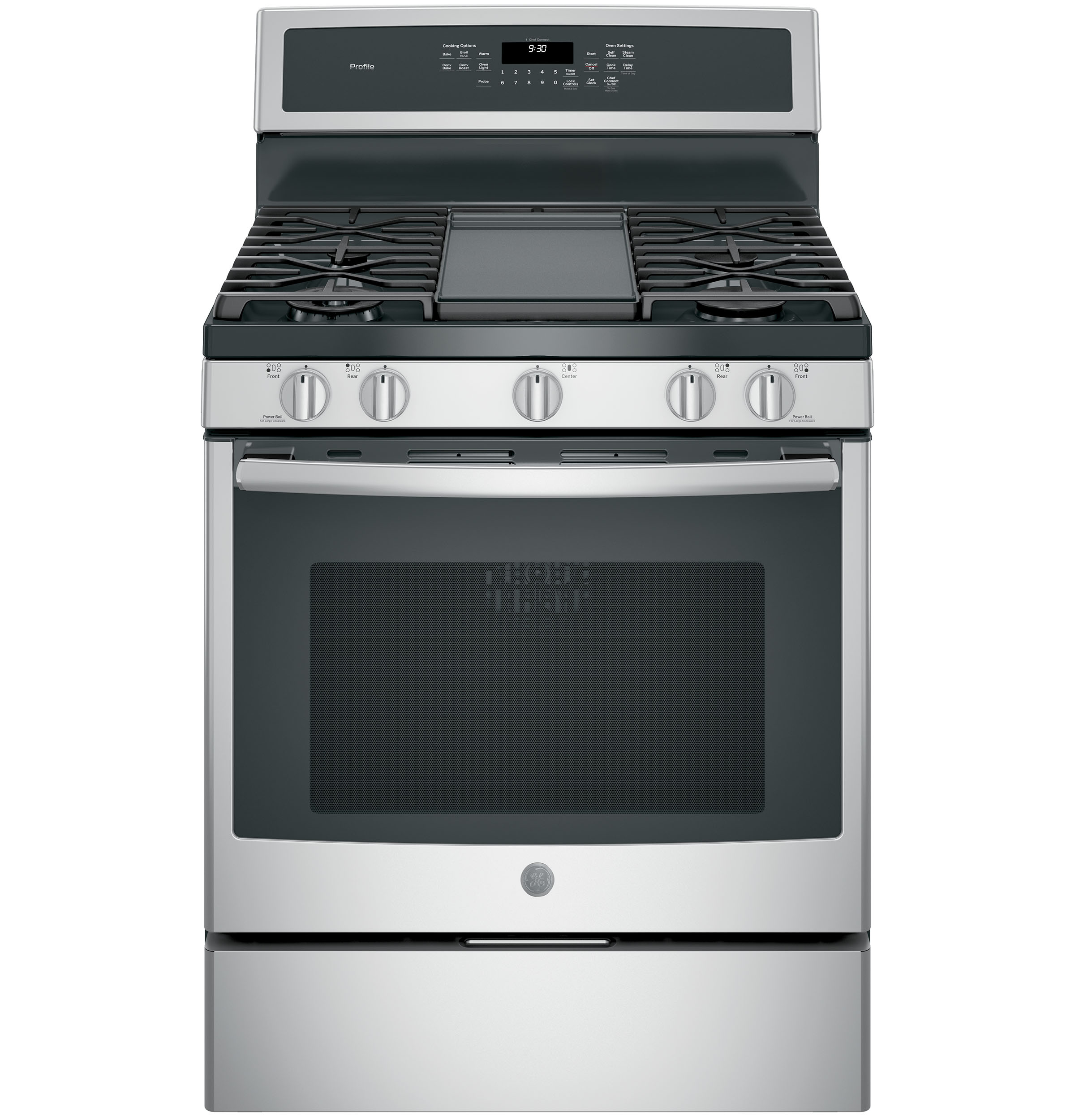30" Free-Standing Gas Convection Range PGB930SEJSS