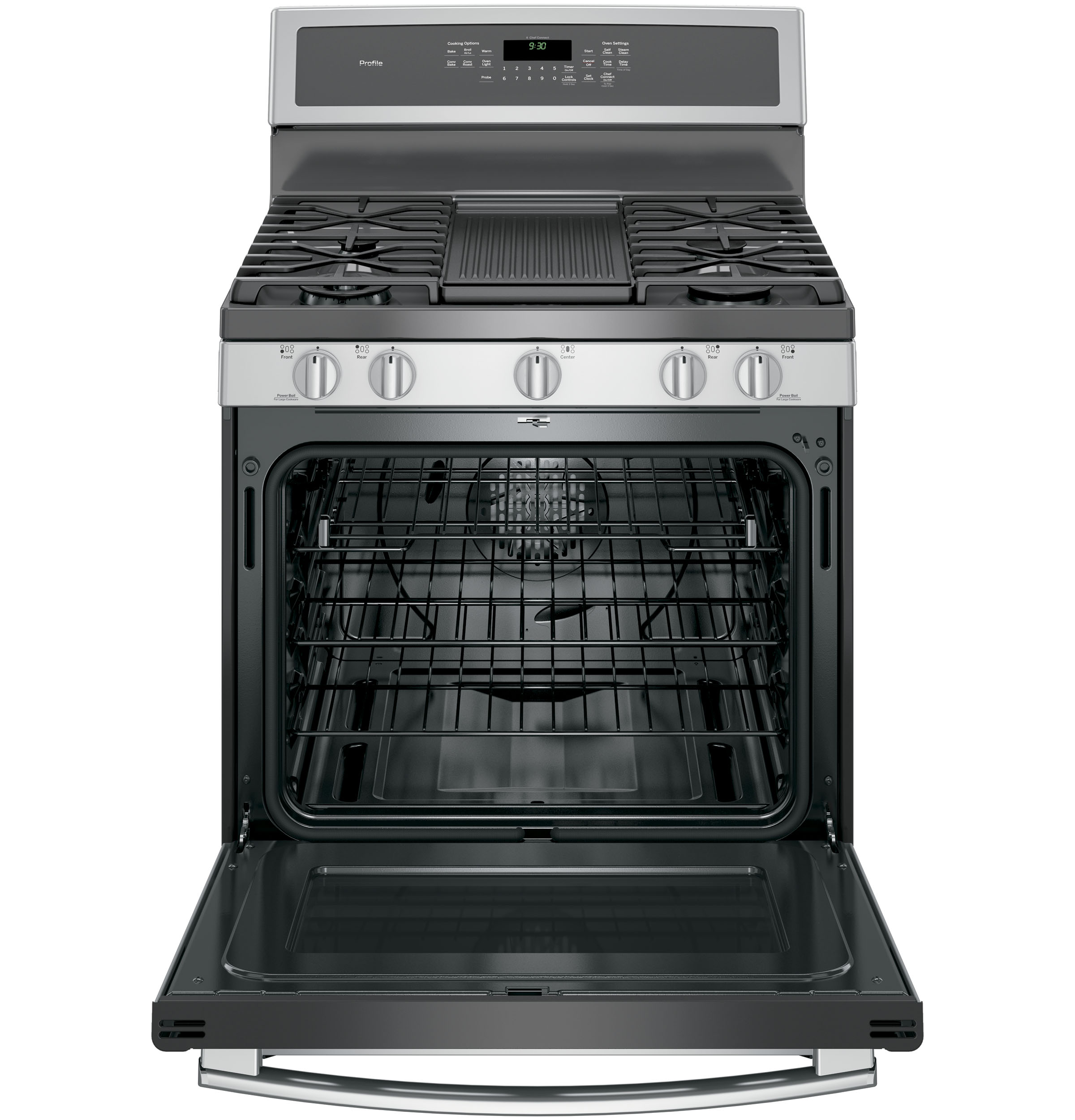 30" Free-Standing Gas Convection Range PGB930SEJSS