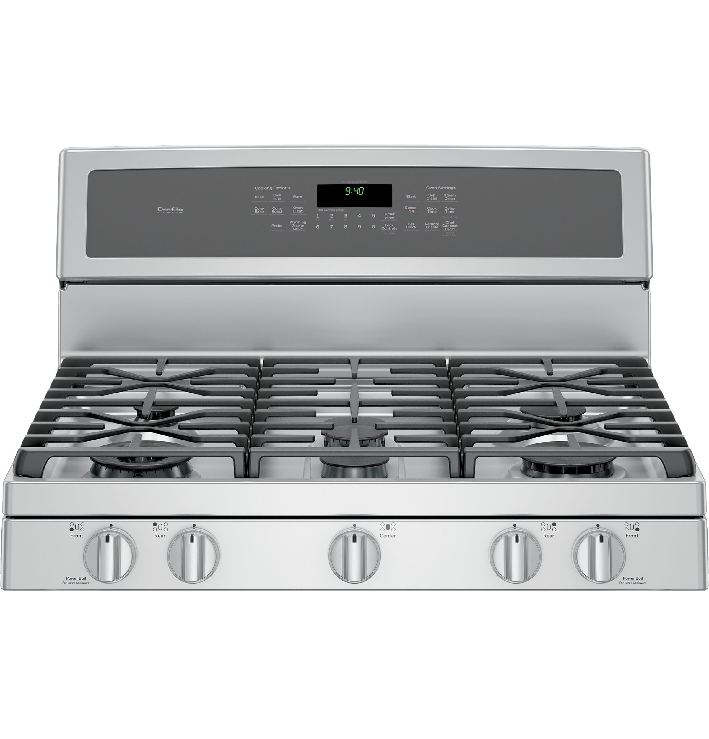 Series 30" Free-Standing Gas Convection Range with Warming Drawer PGB940ZEJSS