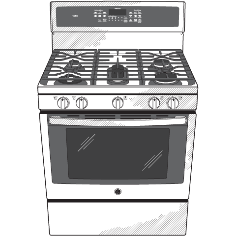 Series 30" Free-Standing Gas Convection Range with Warming Drawer PGB940ZEJSS