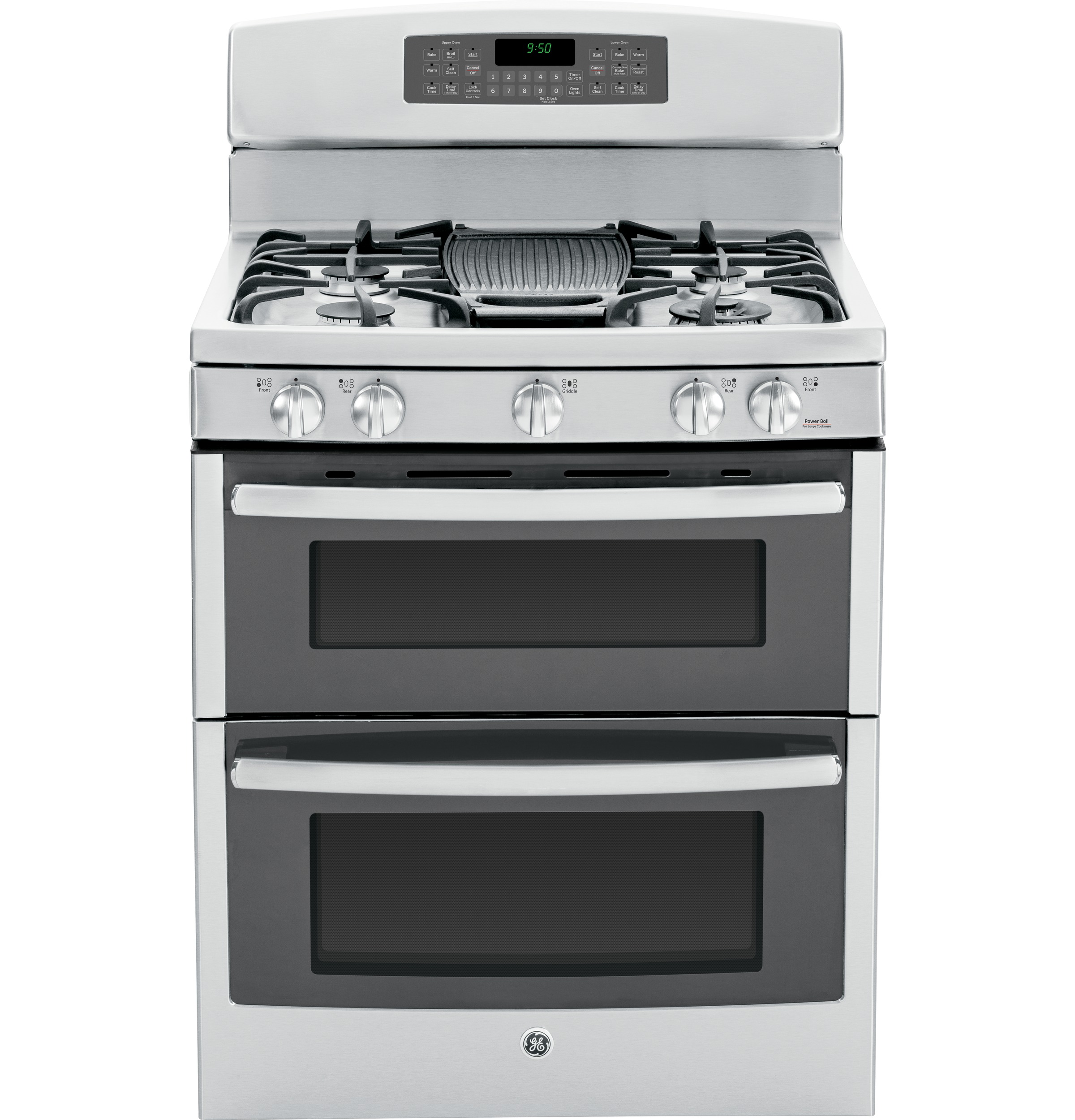 Series 30" Free-Standing Gas Double Oven with Convection Range PGB950SEFSS