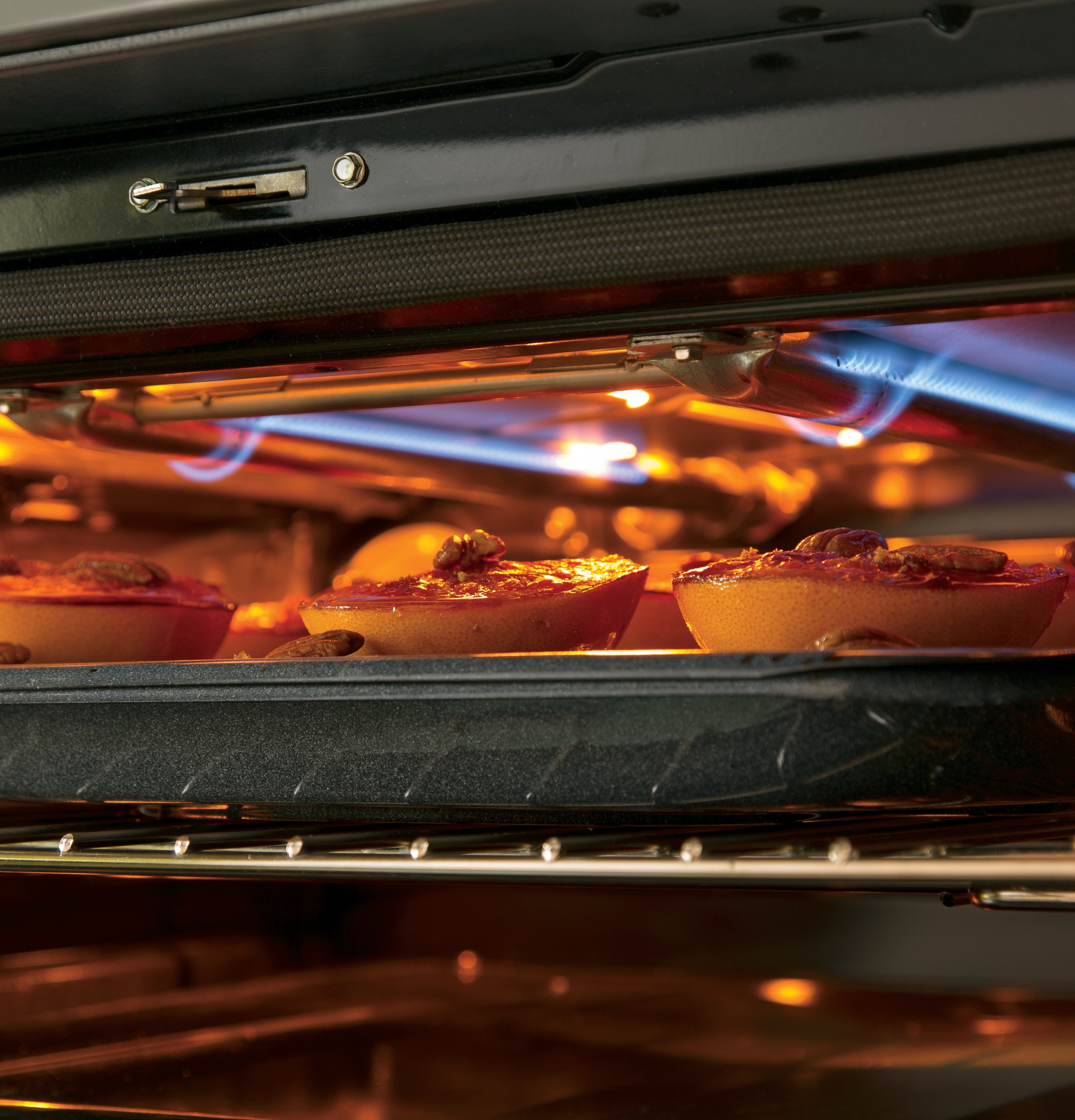 Series 30" Free-Standing Gas Double Oven with Convection Range PGB950SEFSS